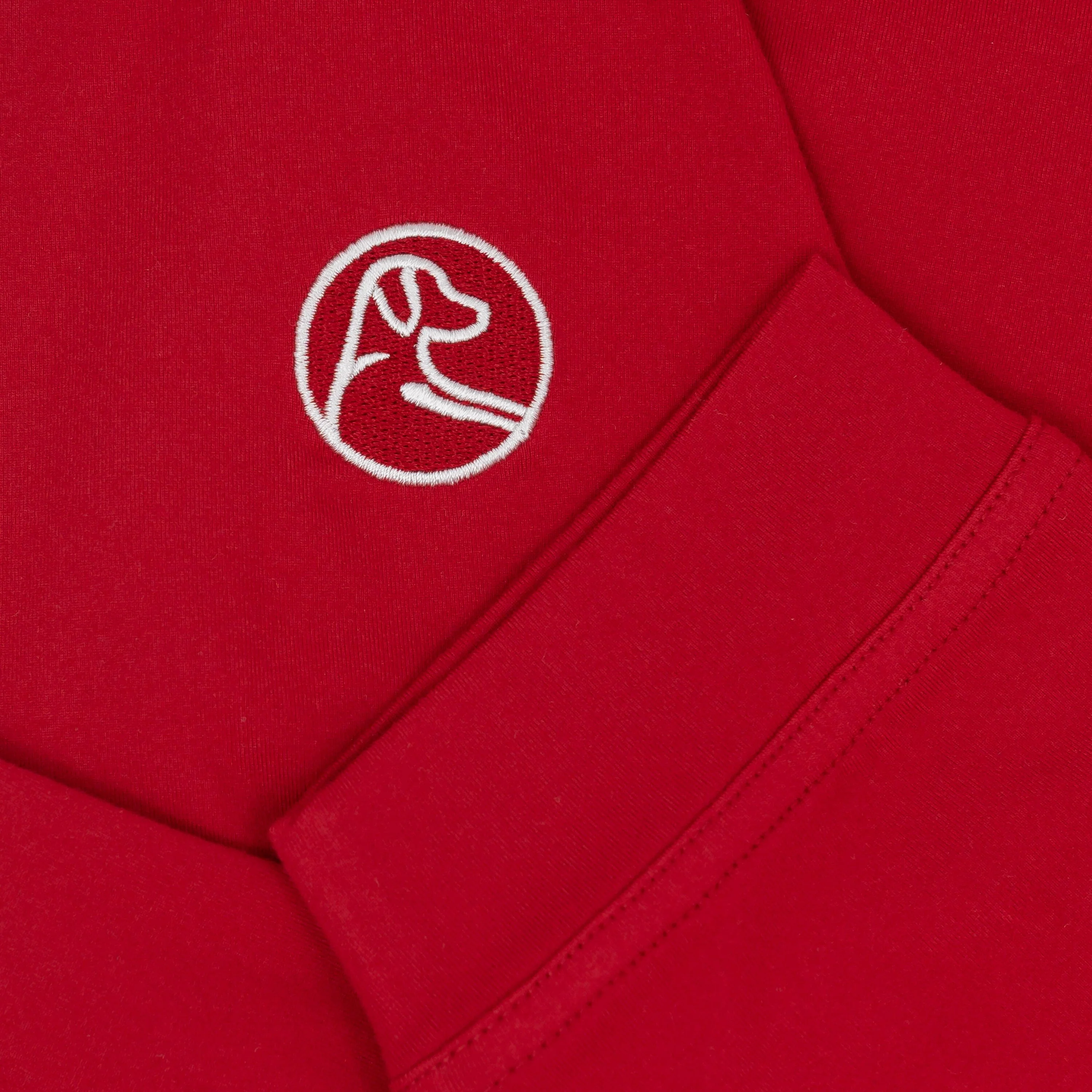 Solid Collegiate Q-Zip - Oklahoma | Solid - Carmine Red - Oklahoma - 1 - Image 4