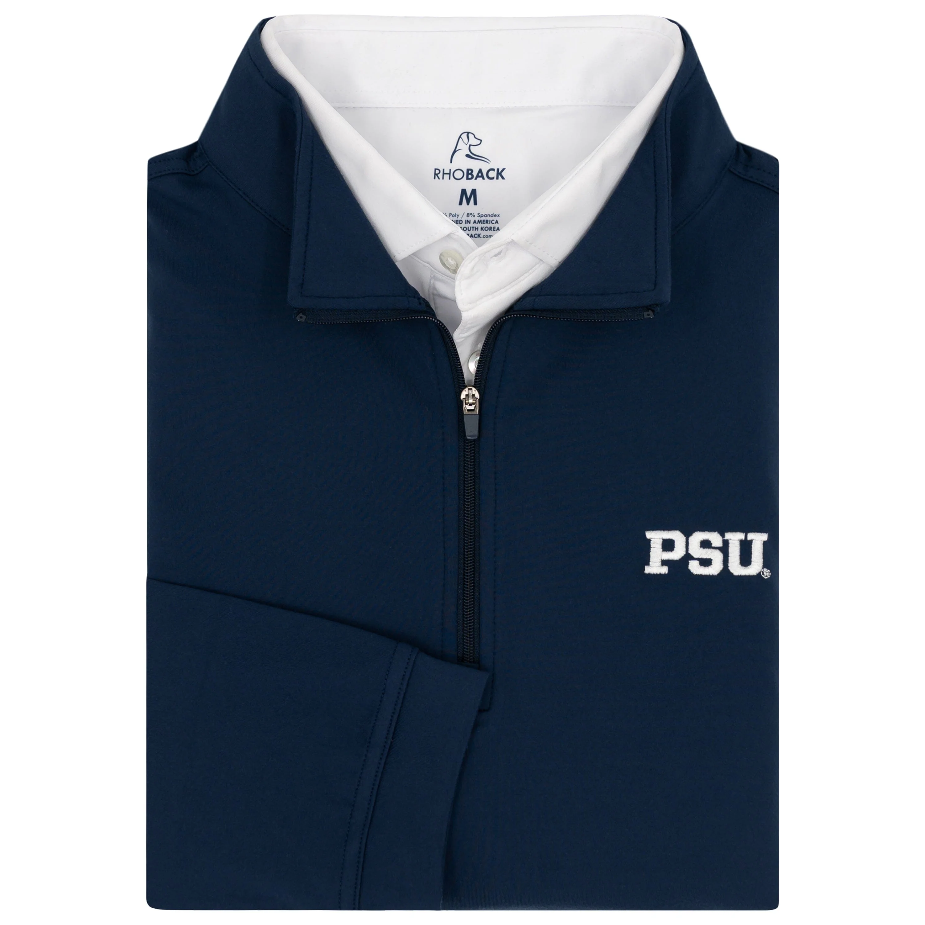 Solid Collegiate Q-Zip - Penn State | Solid - Indigo Blue - Penn State - 2