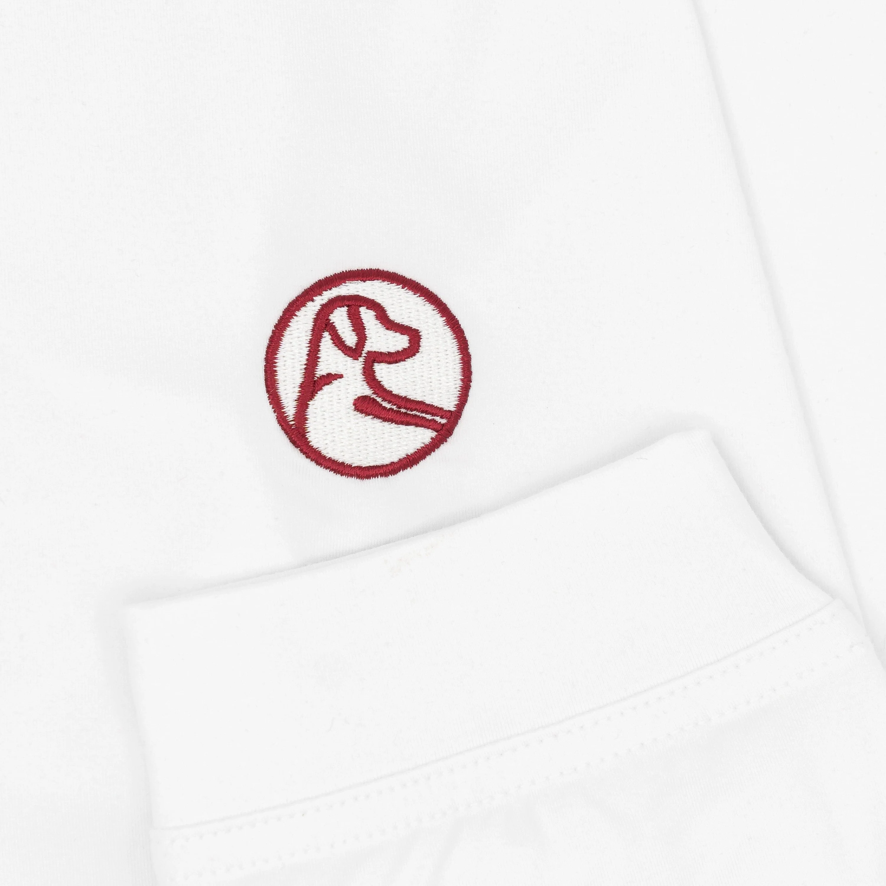Solid Collegiate Q-Zip - Virginia Tech | Solid - White - VT - 1 - Image 4