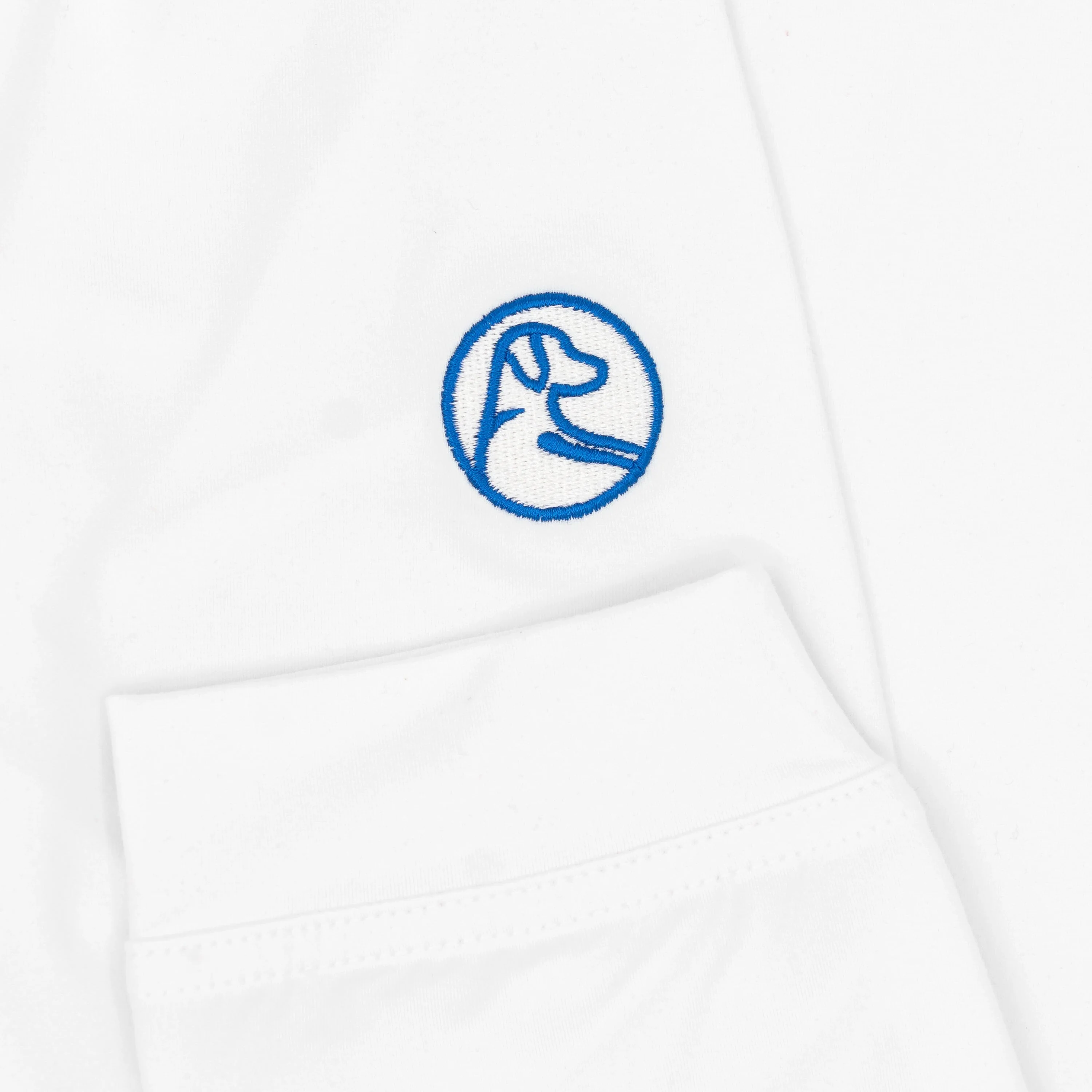Solid Collegiate Q-Zip - Kansas | Solid - White - Kansas - 1 - Image 4