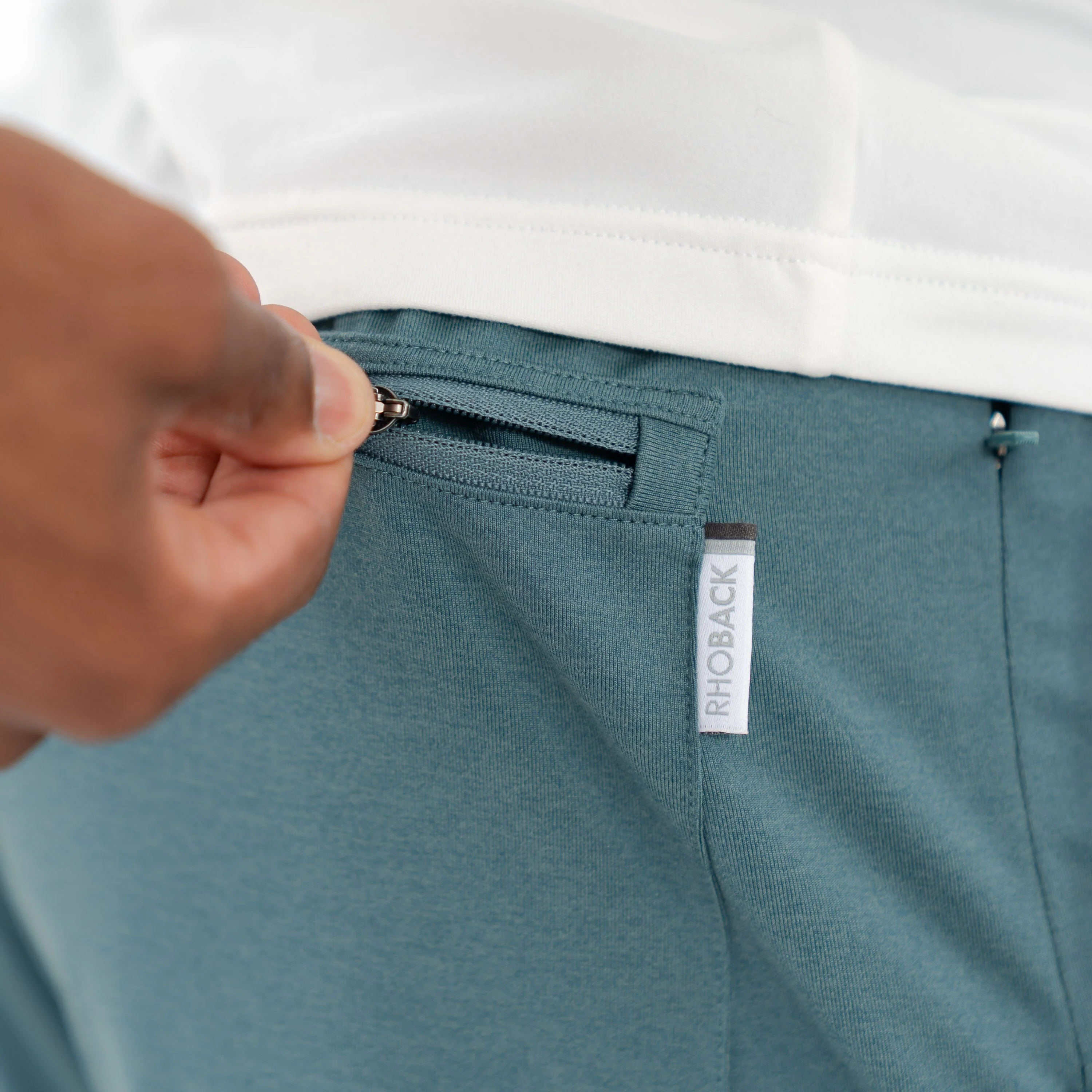 Sprint Performance Jogger | Heather - Jungle Green/Dusty Pine - Image 2