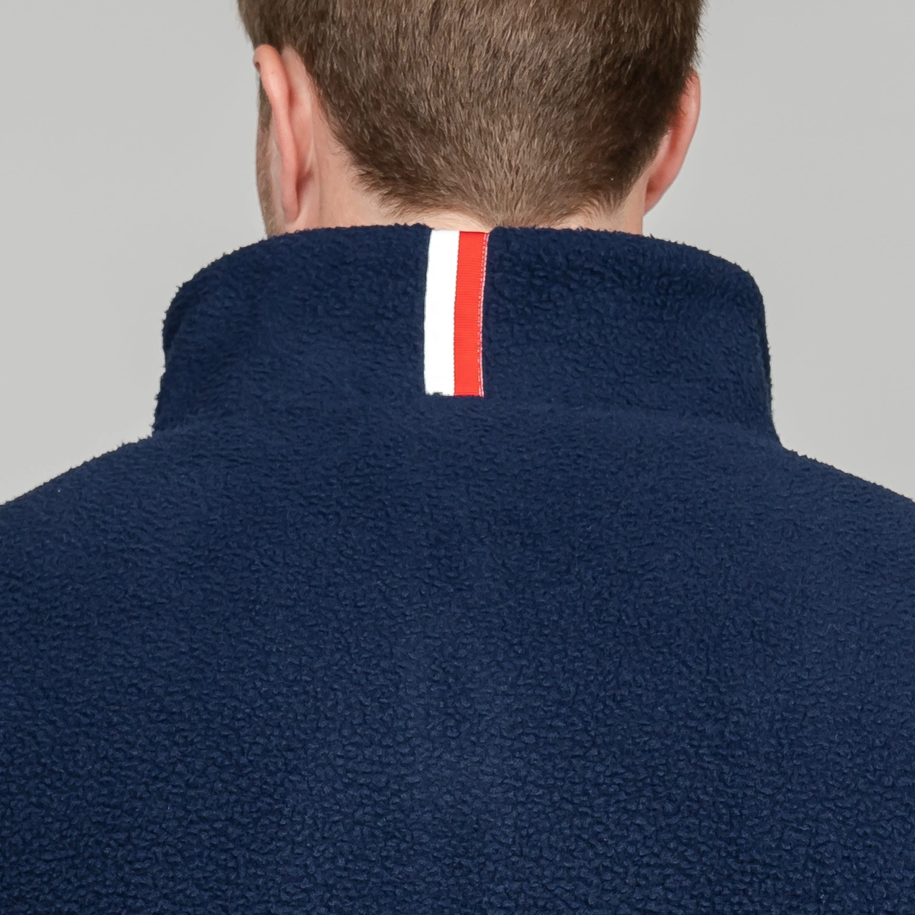 Summit Fleece Pullover | Solid - Fleet Navy - Image 3