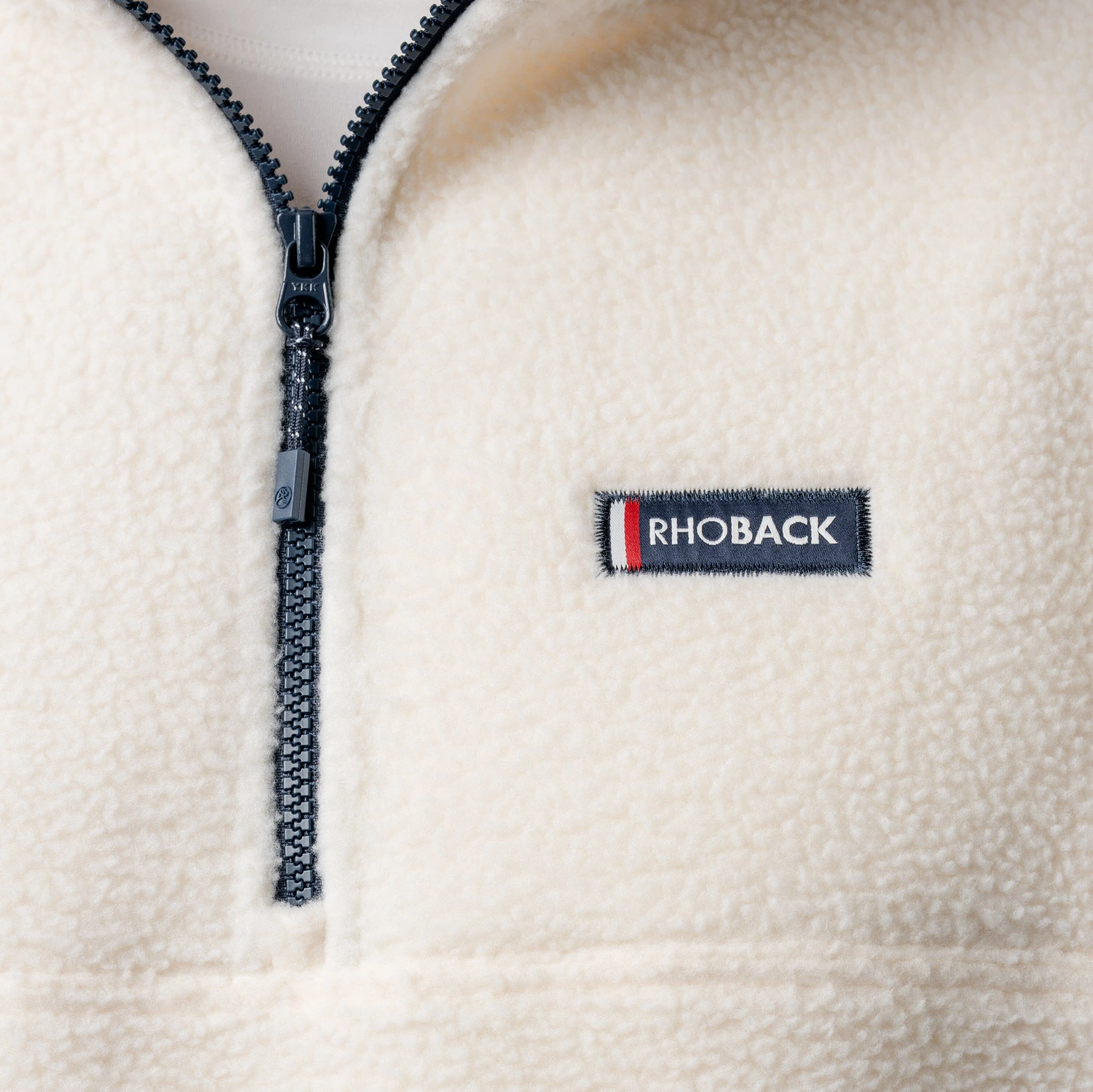 Summit Fleece Pullover | Solid - Ivory - Image 6
