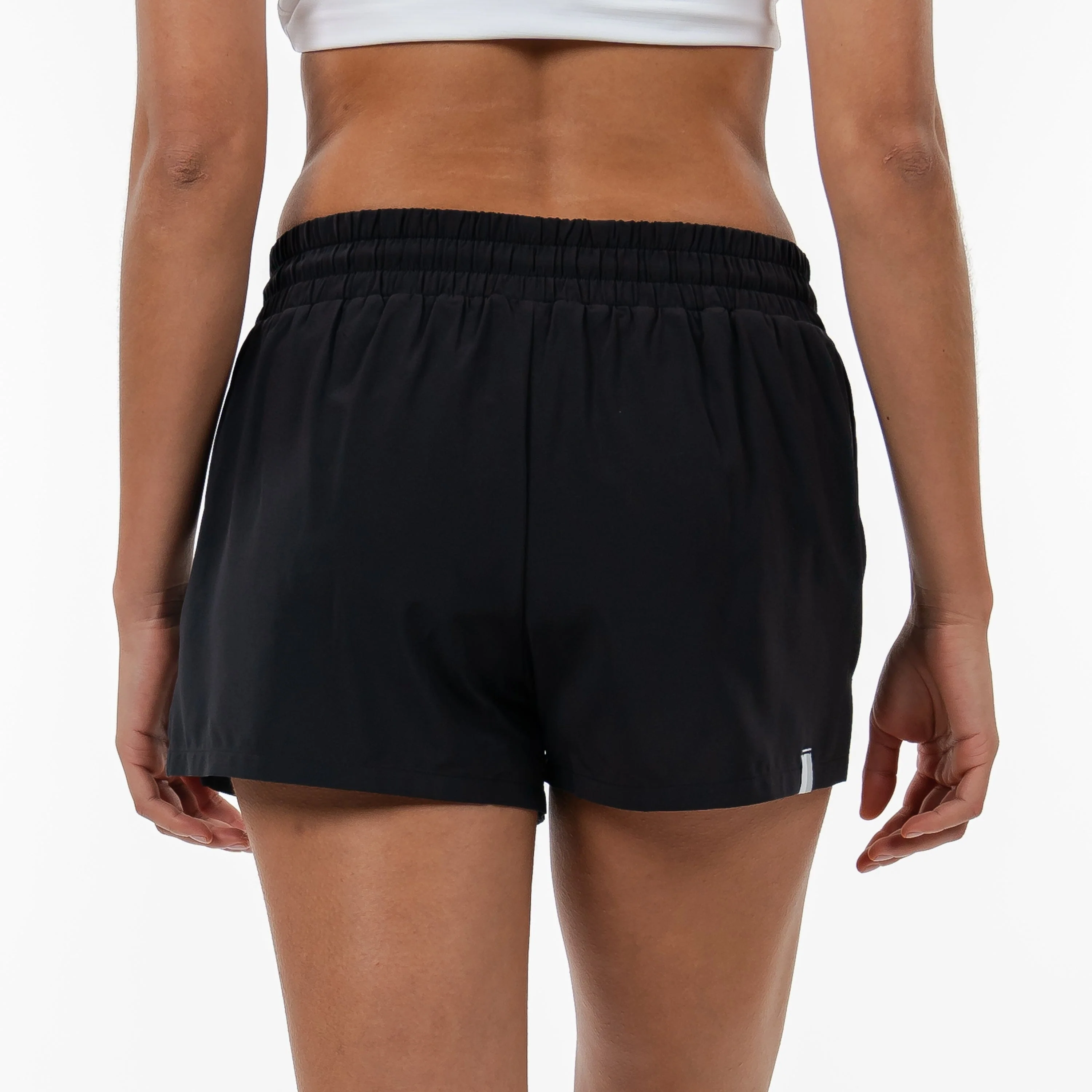 Sunrise Active Short | Solid - Midnight Black - Image 3