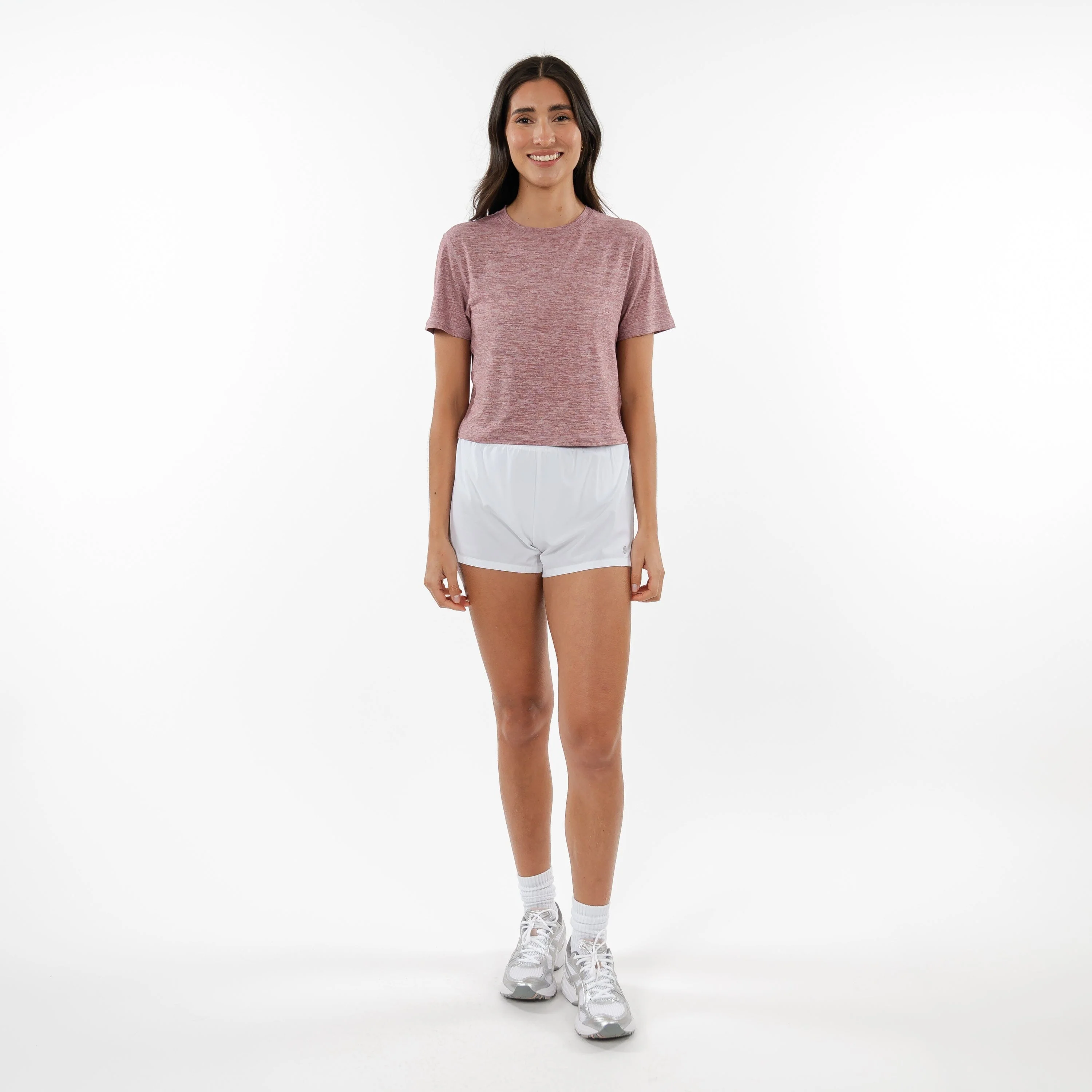 Sunrise Active Short | Solid - White - Image 11
