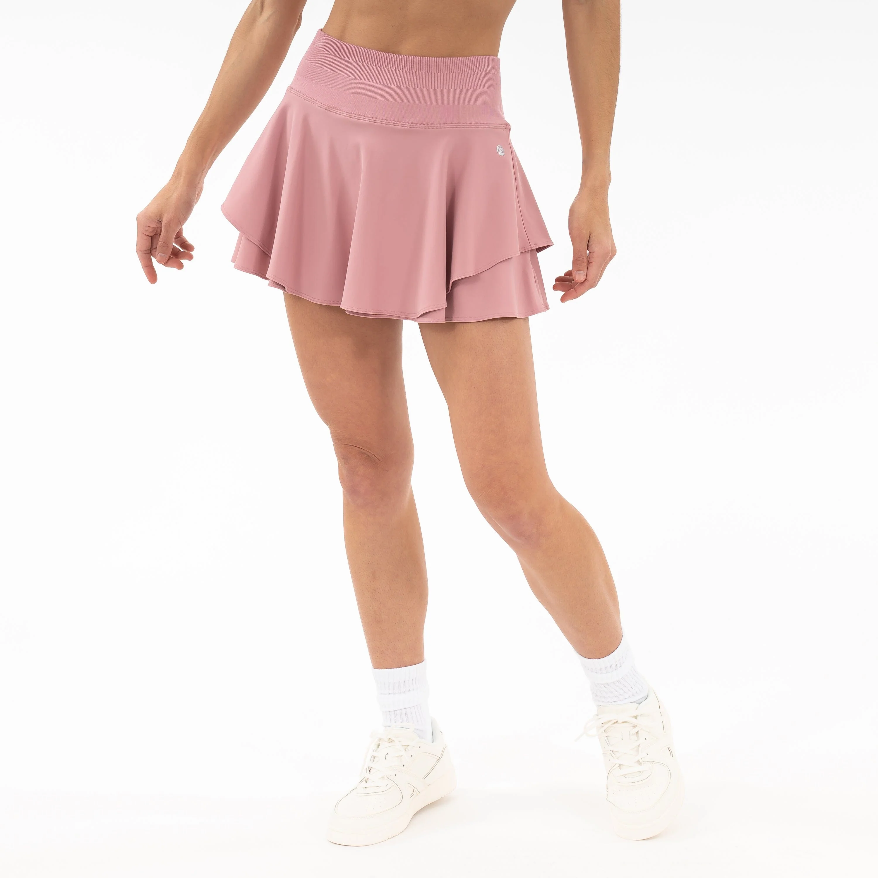 Sydney Tennis Skort | Solid - Dusk Pink - Image 2