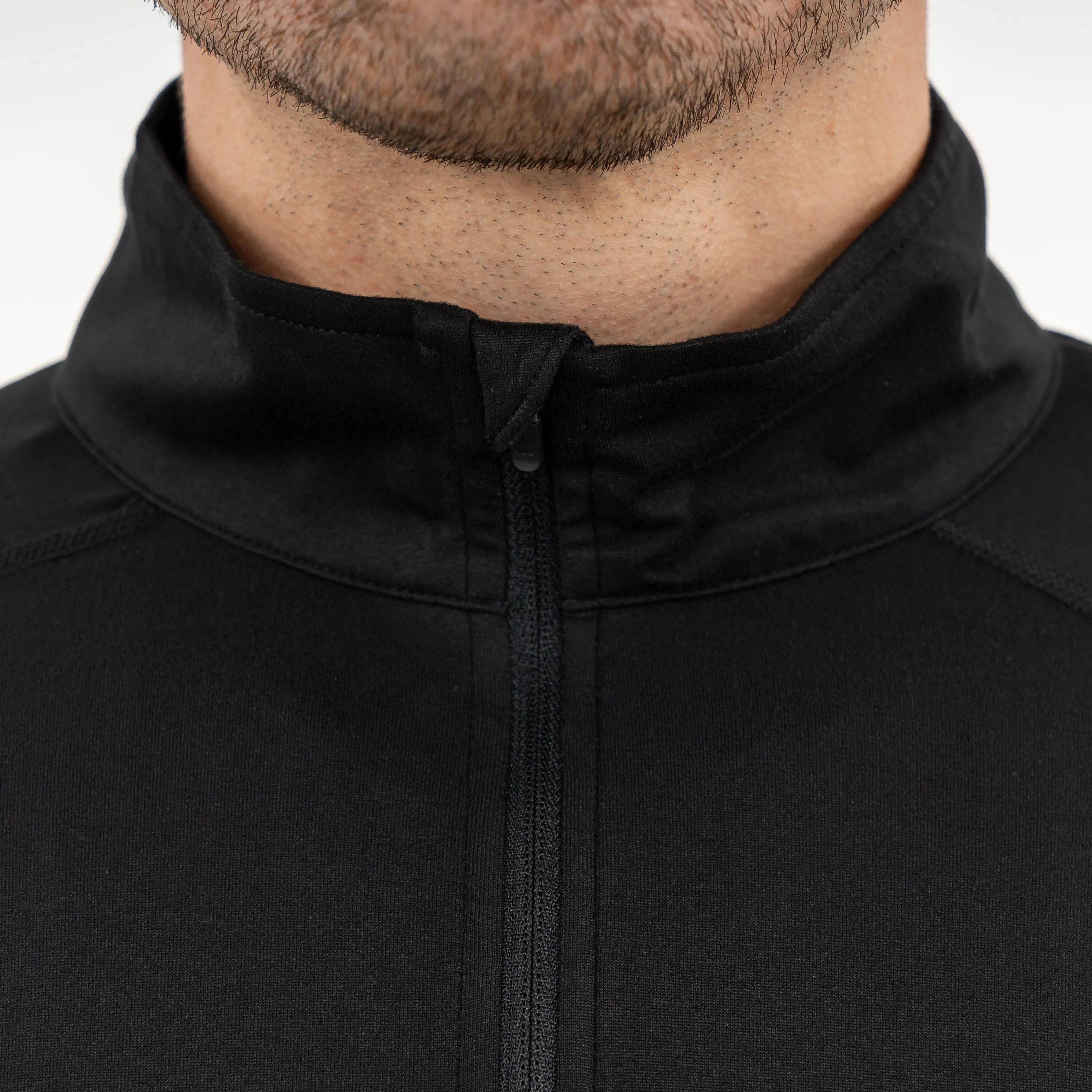 Tailwind Performance Q-Zip | Solid - Midnight Black - Image 5