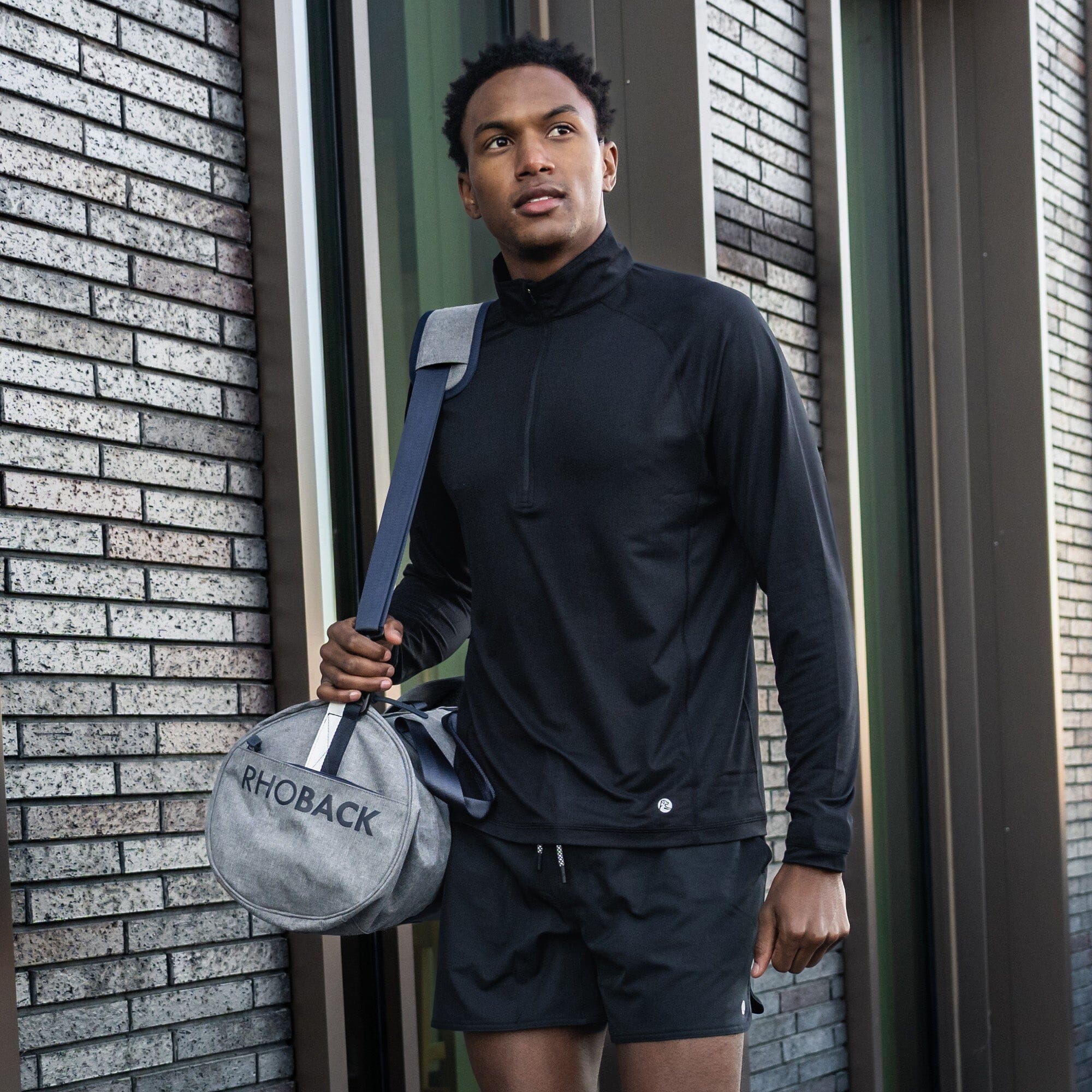 Tailwind Performance Q-Zip | Solid - Midnight Black - Image 9