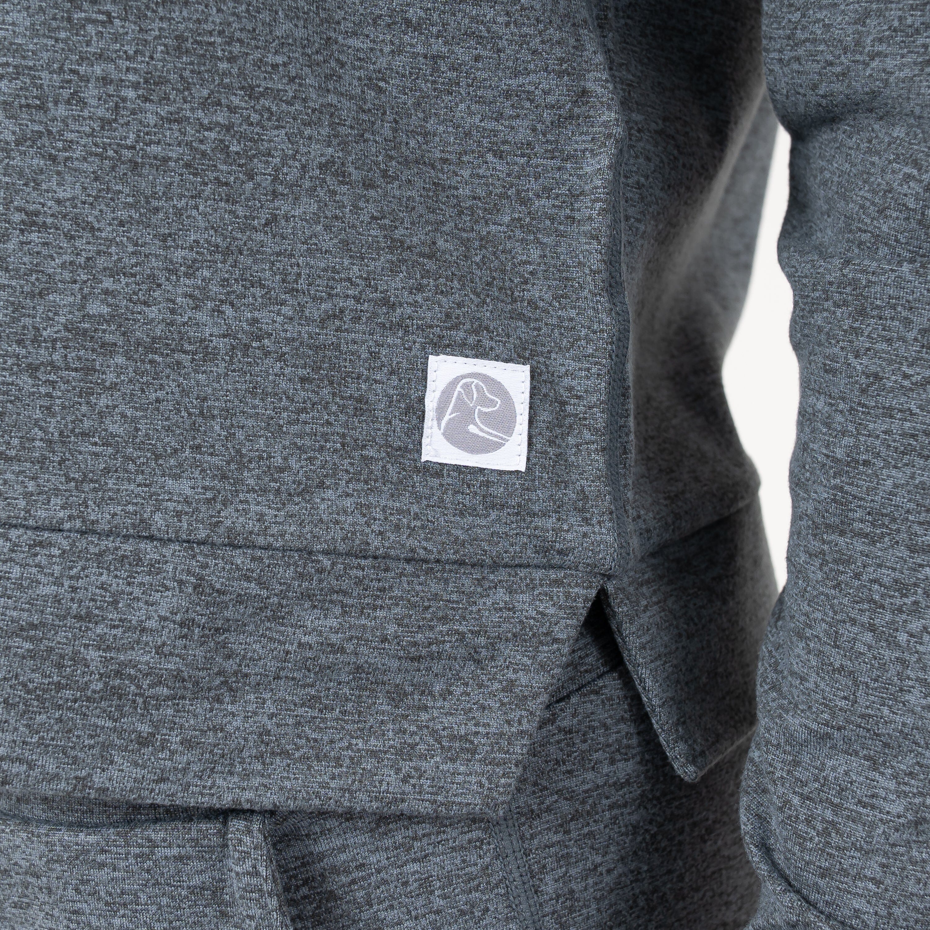 Tempo Performance Hoodie | Heather - Charcoal Grey/Thunder Grey - Image 4