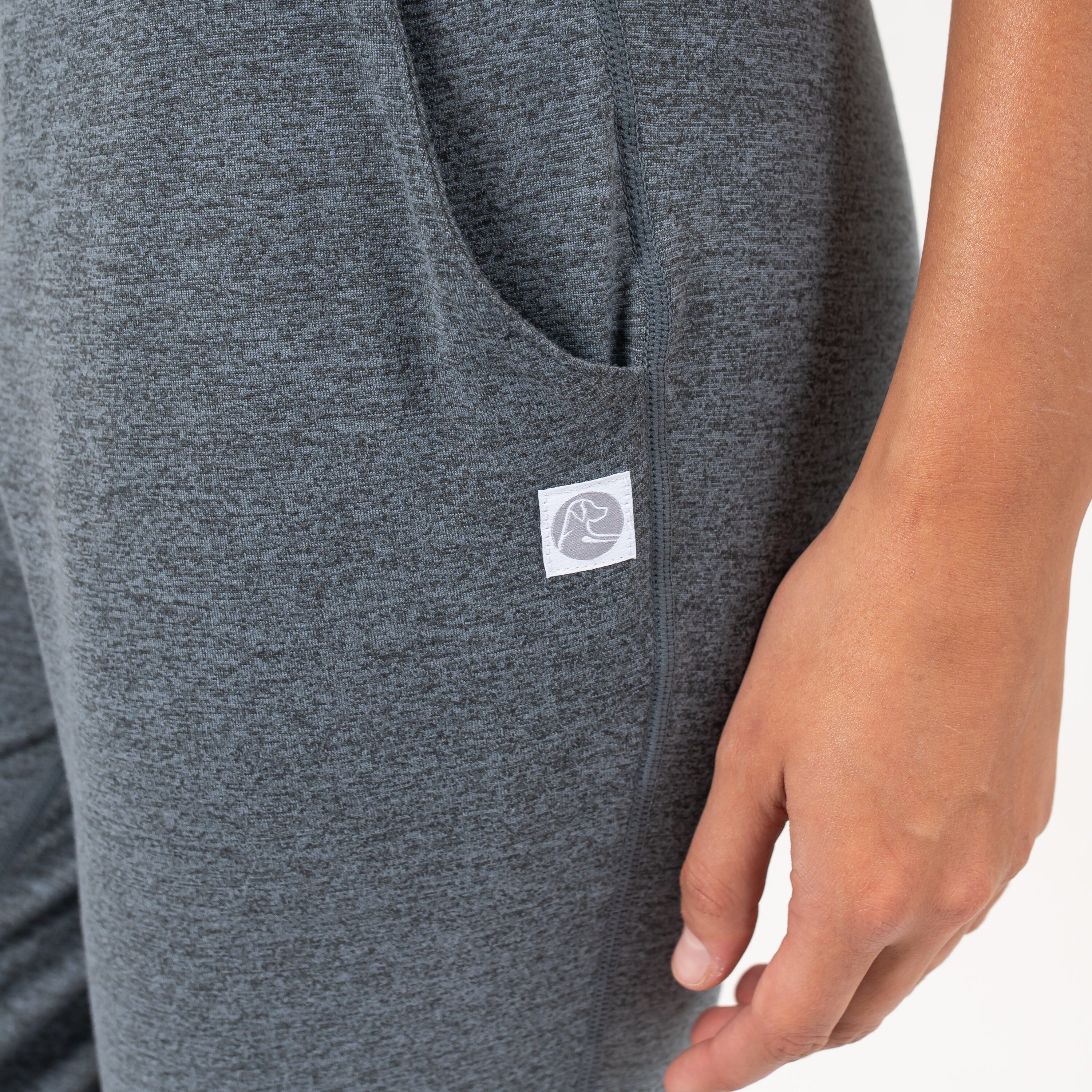 Tempo Performance Jogger | Heather - Charcoal Grey/Thunder Grey - Image 3