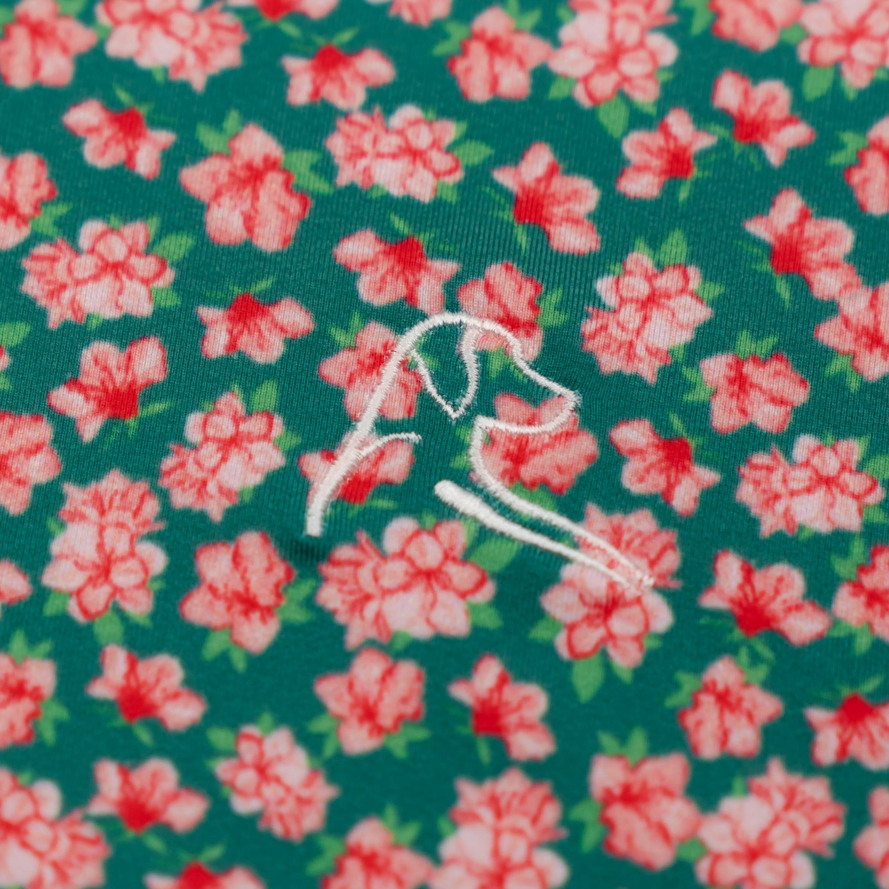 Azalea Performance Q-Zip | The Azalea - Spring Pink/Clover Green - Image 3