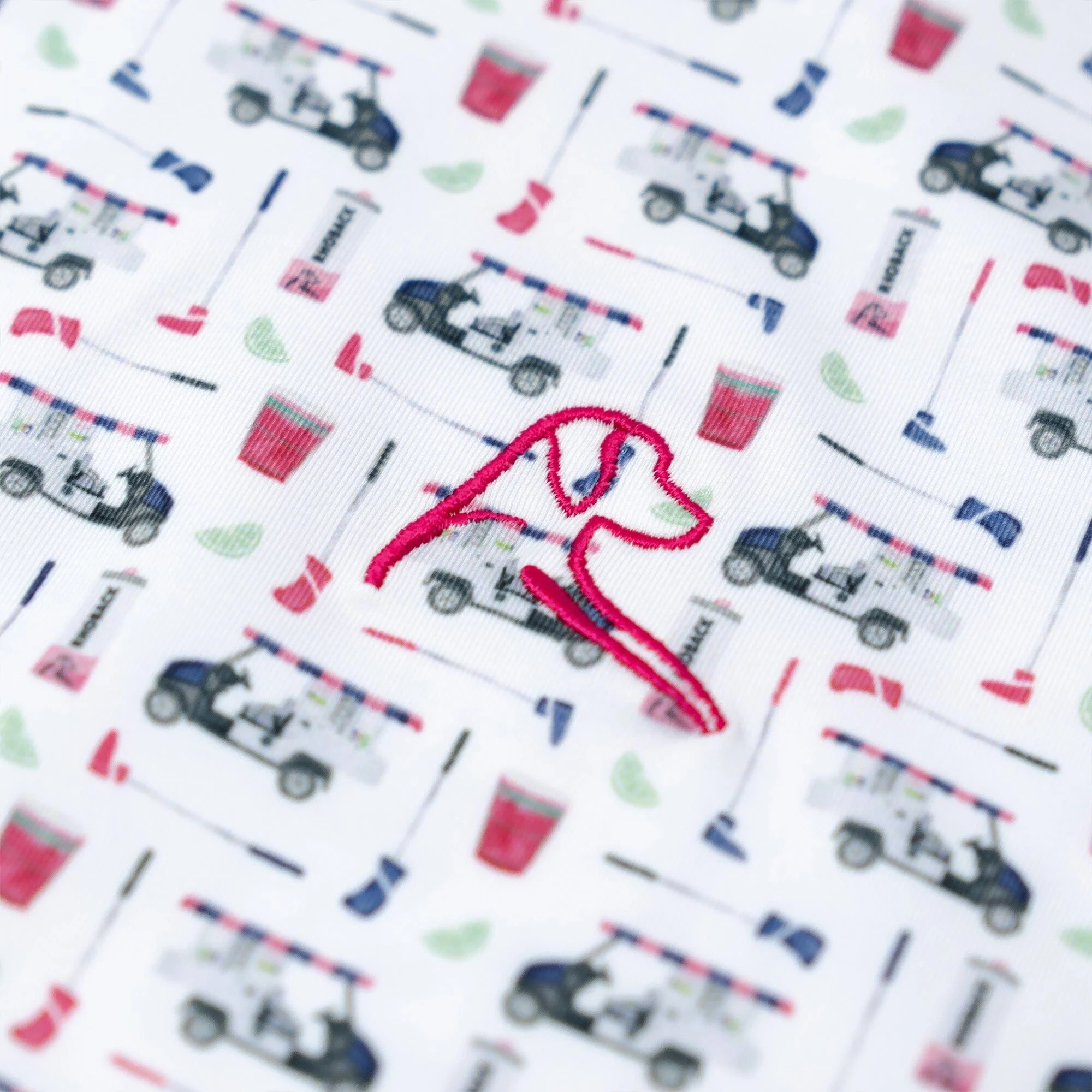 The Bev Cart | Performance Polo | The Bev Cart - White - Image 3