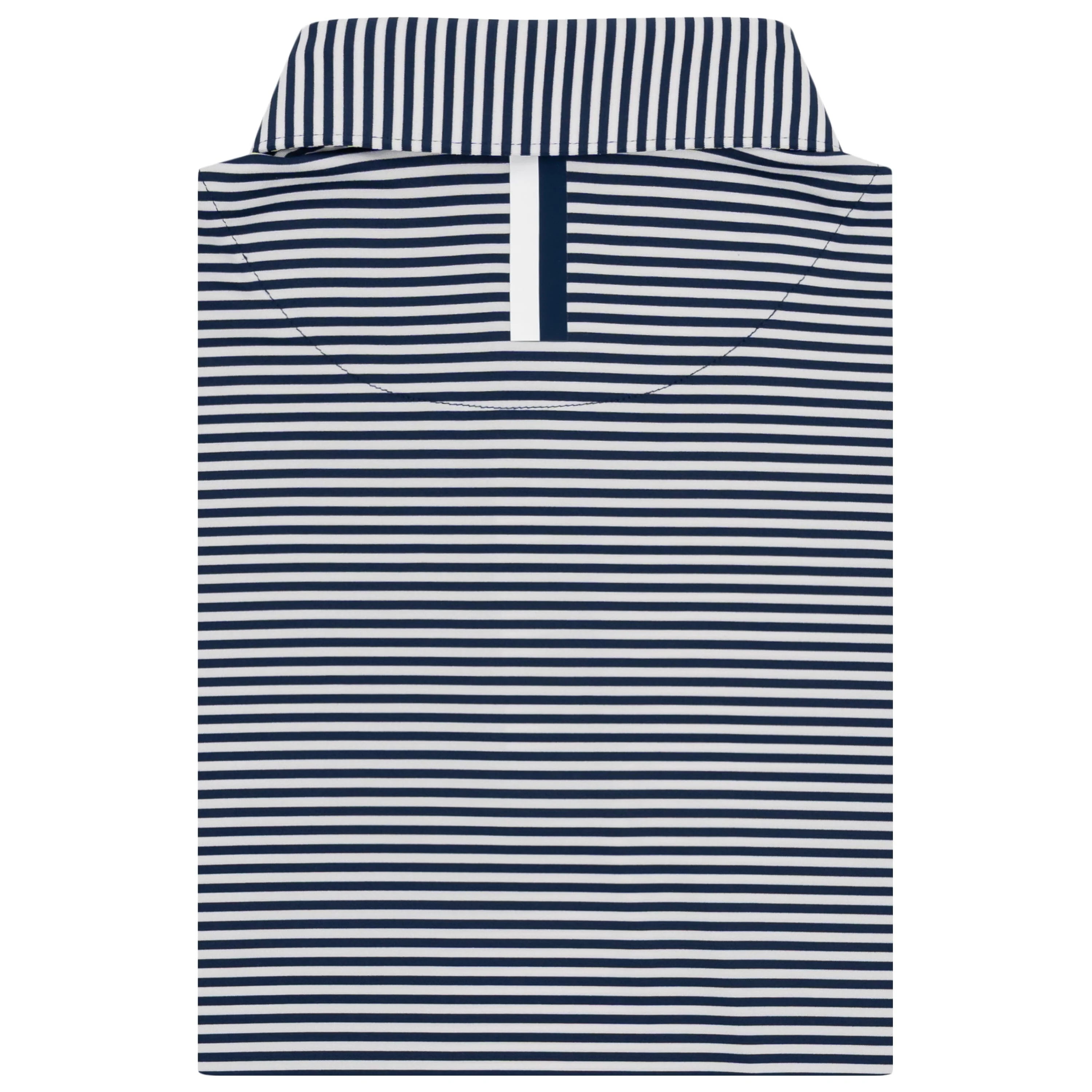 The Birdie Stripe | Performance Polo | The Birdie Stripe - Fleet Navy/White - Image 2