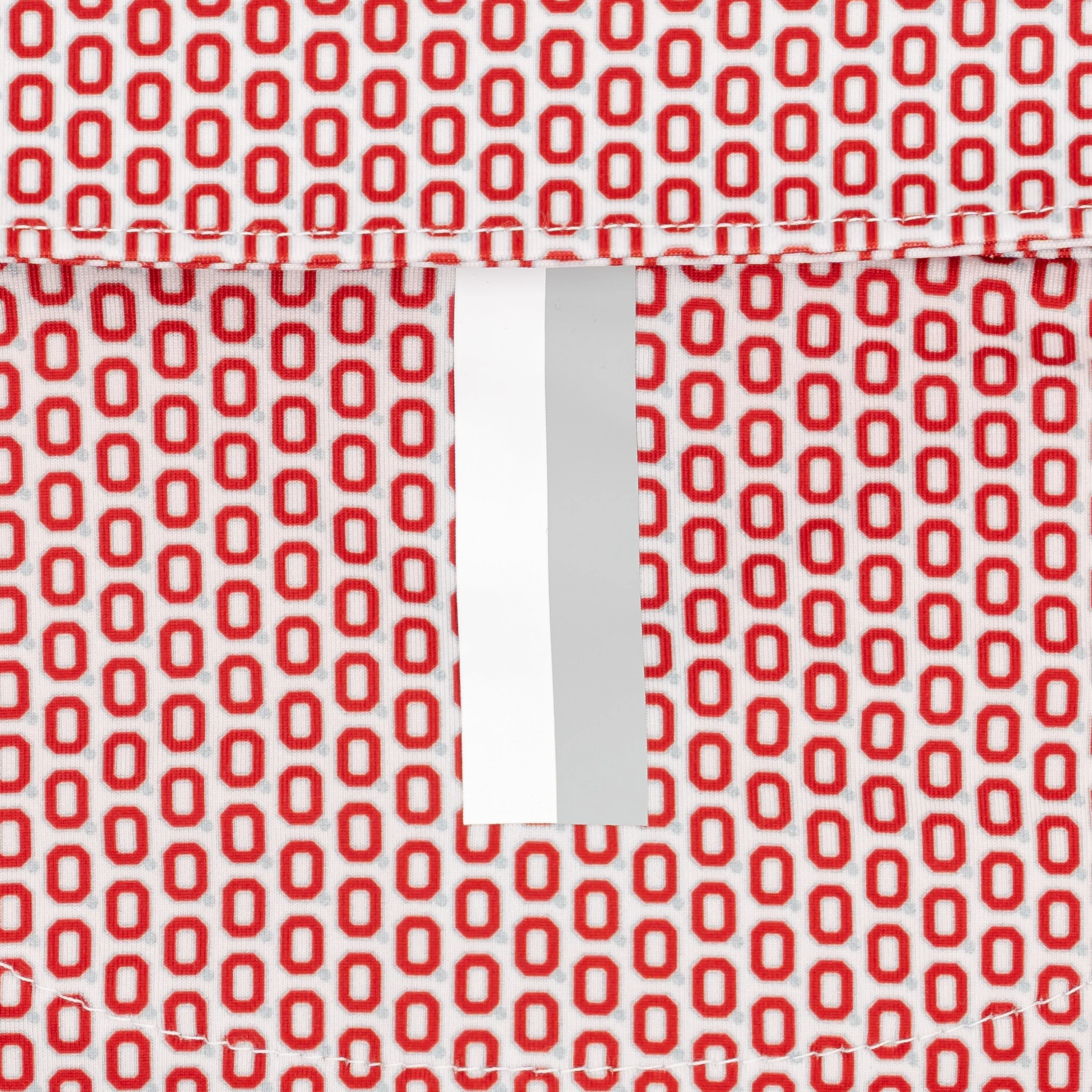The Ohio State Block O | Collegiate Polo | The Ohio State Block O - White/Roar Red - Image 4