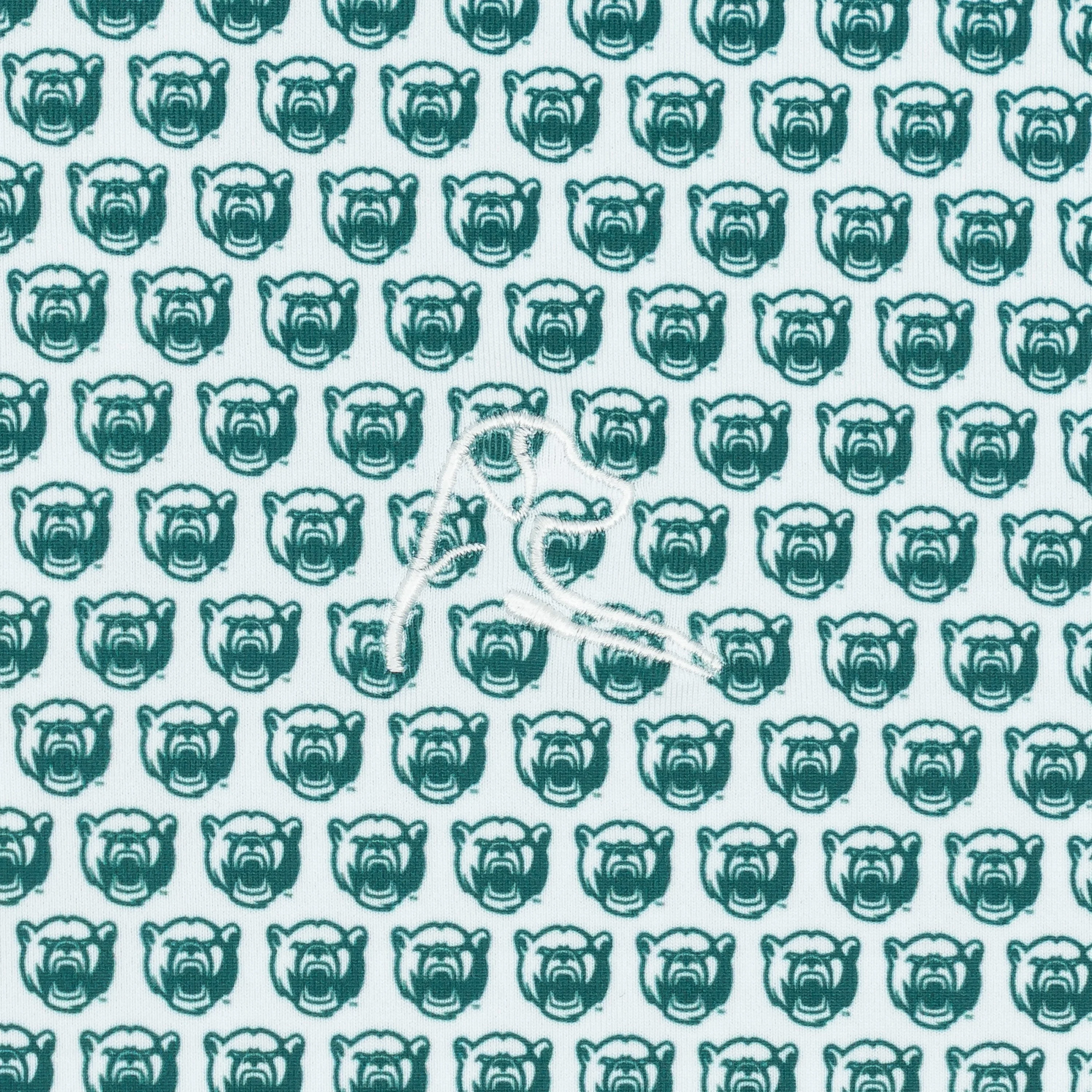 The Baylor Bruiser | Collegiate Polo | The Baylor Bruiser - White/Evergreen - Image 3