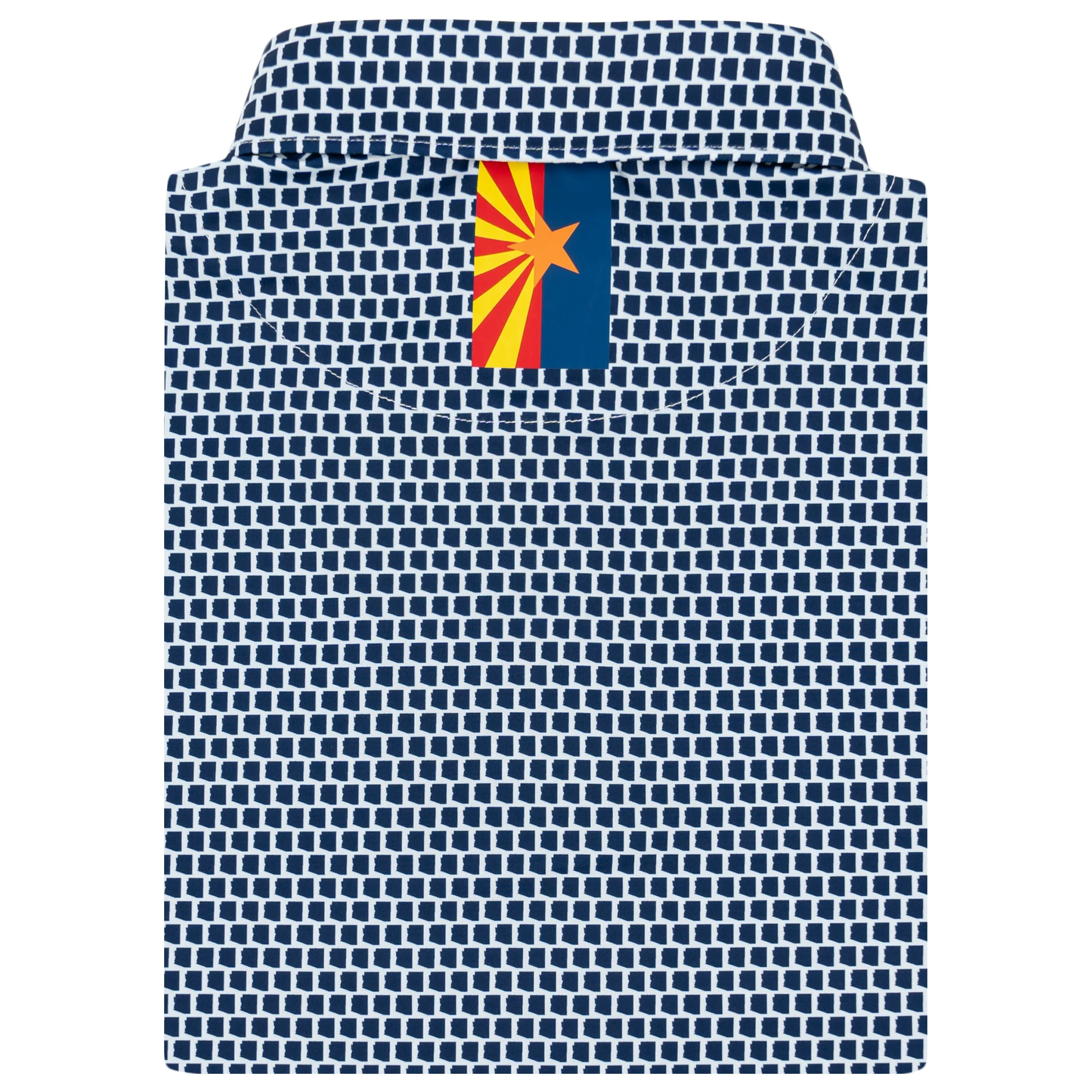 The Camelback | Performance Polo | The Camelback - Admiral Navy/White - AZ - Image 2