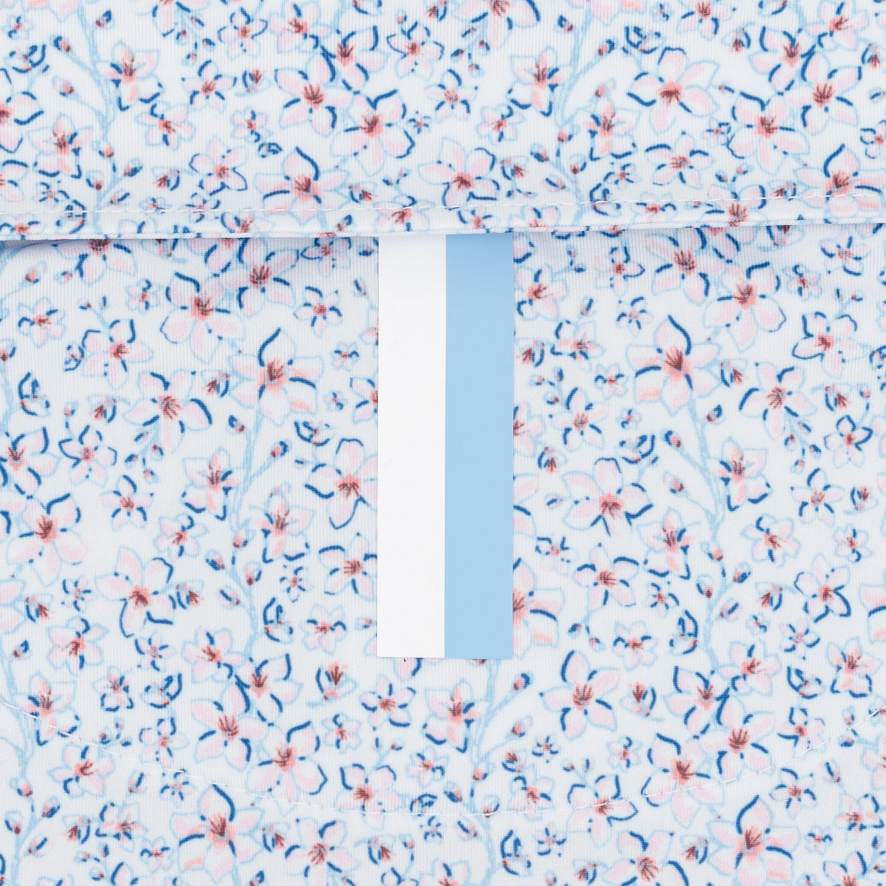 The Cherry Bloom | Performance Polo | The Cherry Bloom - White/Powder Pink - Image 4