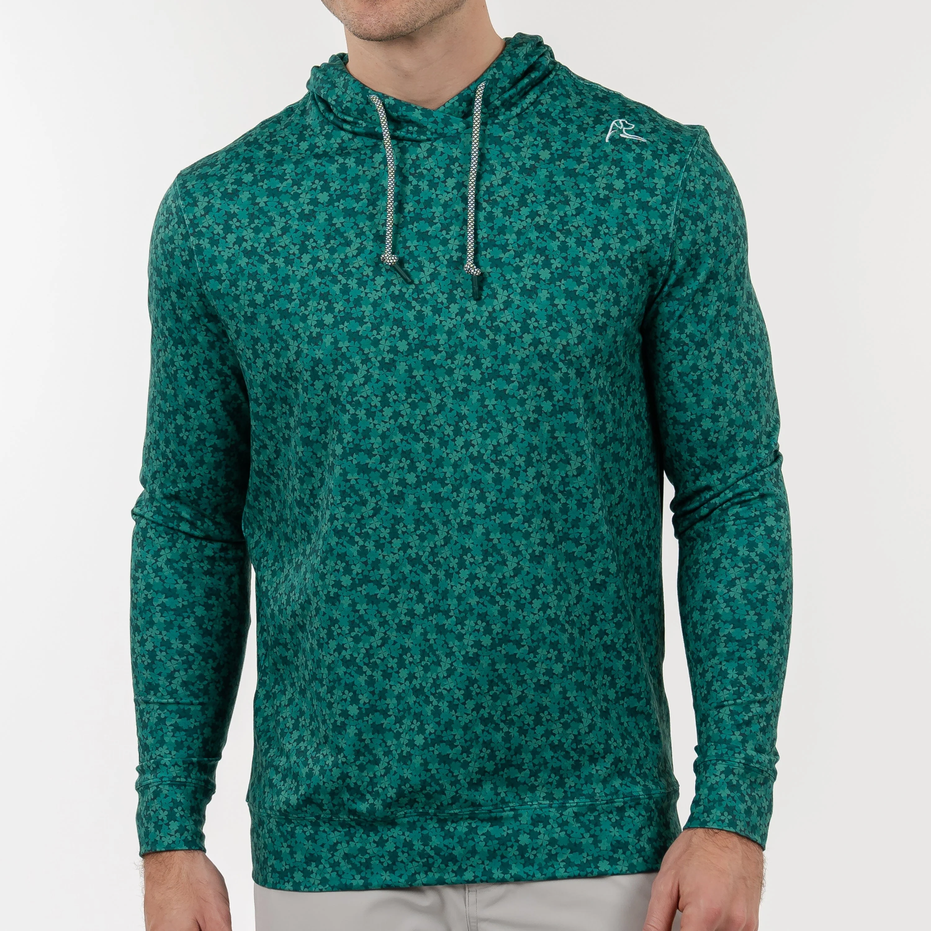 Hesi Performance Hoodie | The Irish Camo - Ponderosa Green