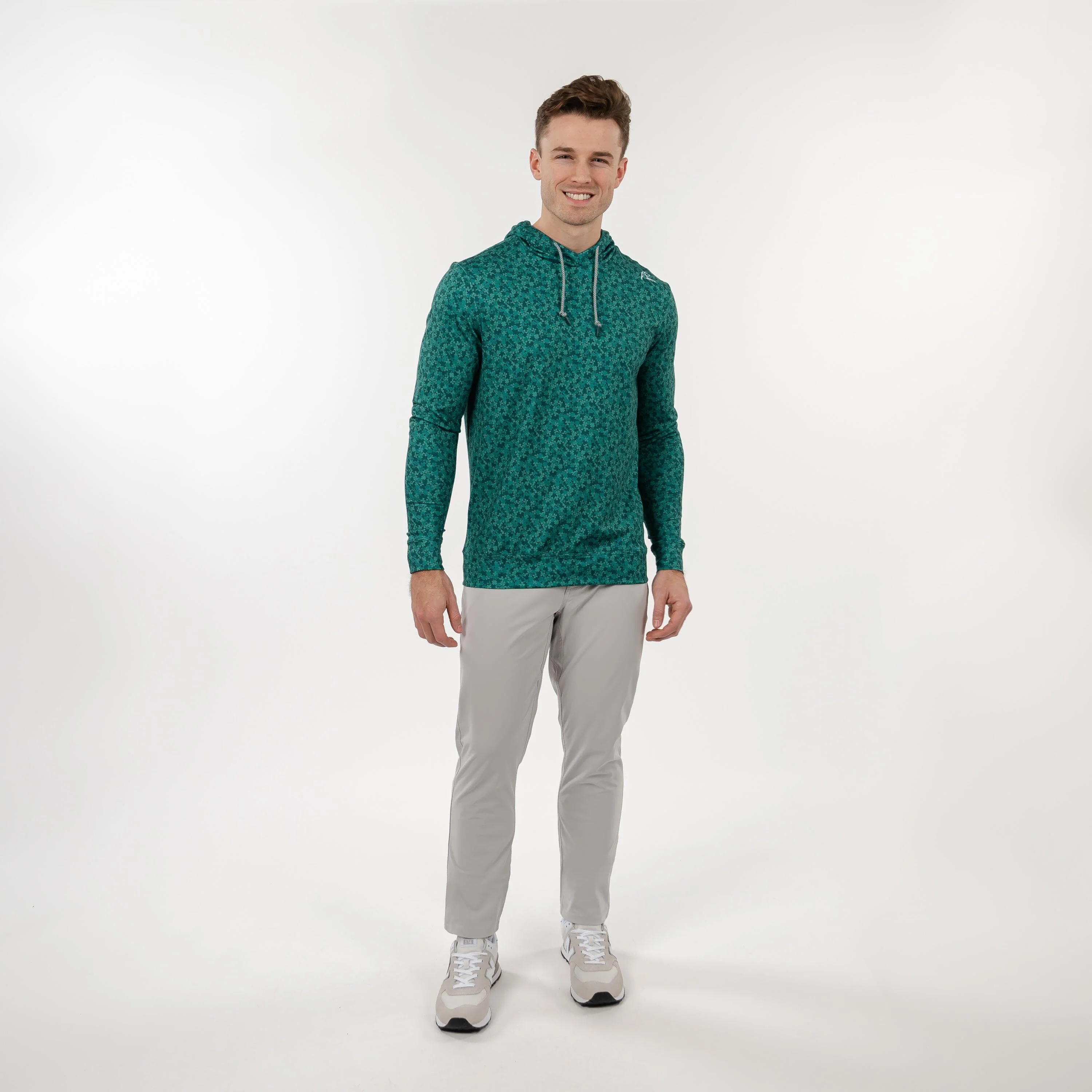 Hesi Performance Hoodie | The Irish Camo - Ponderosa Green - Image 6