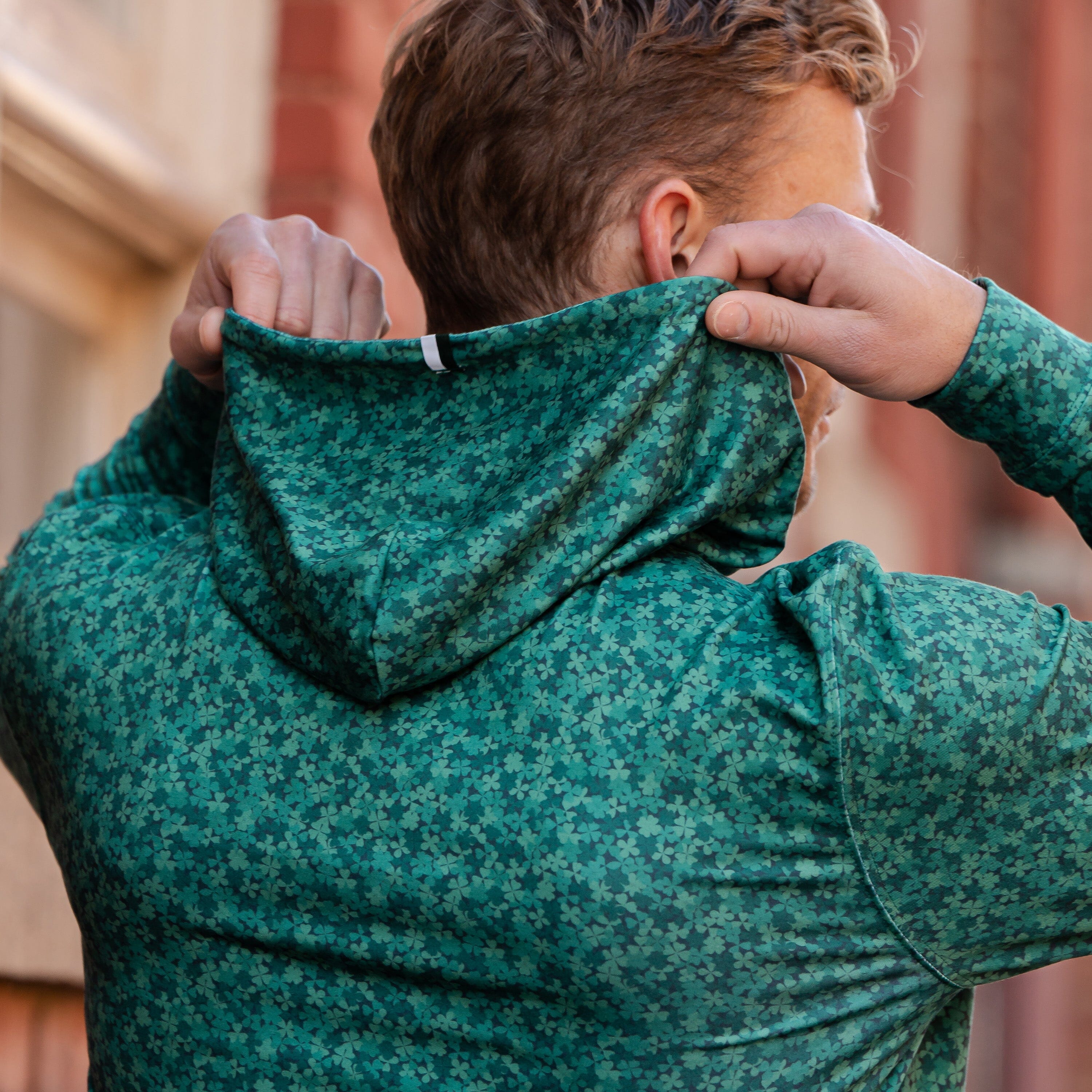 Hesi Performance Hoodie | The Irish Camo - Ponderosa Green - Image 7