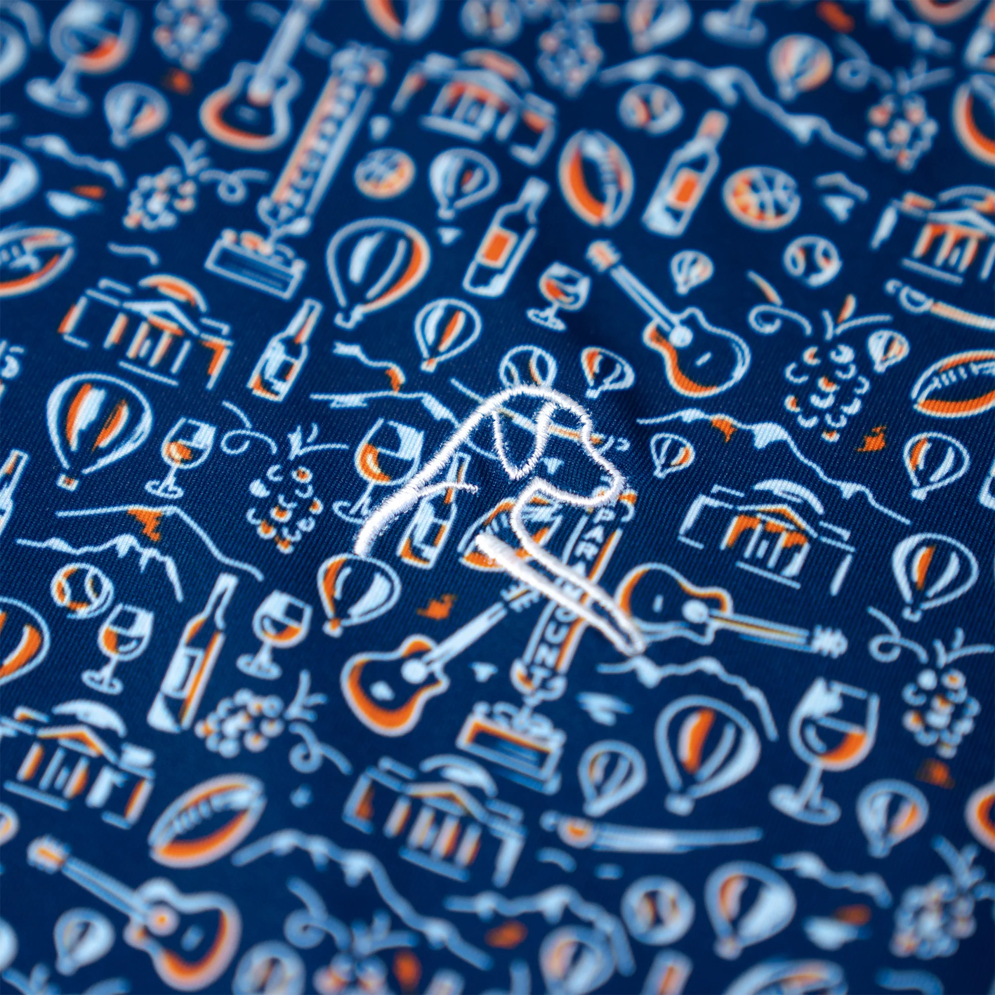 The C'ville | Performance Polo | The C'ville - Admiral Navy - Image 3