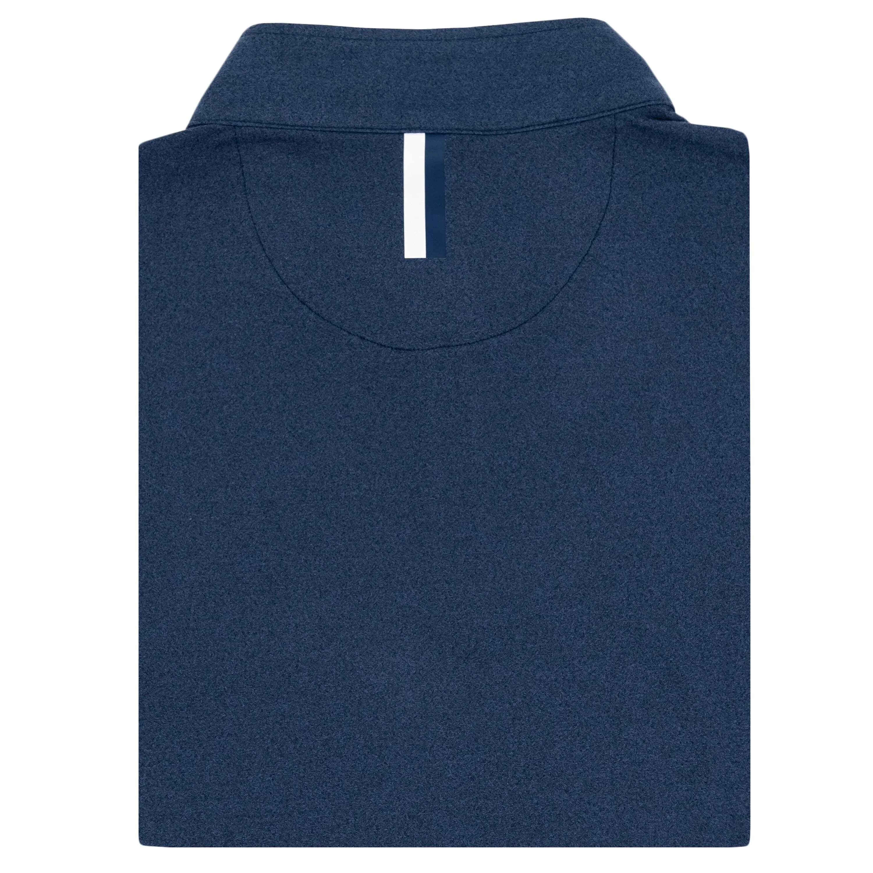 Heather Performance Q-Zip | Heather - Fleet Navy/Slate Blue - Image 2