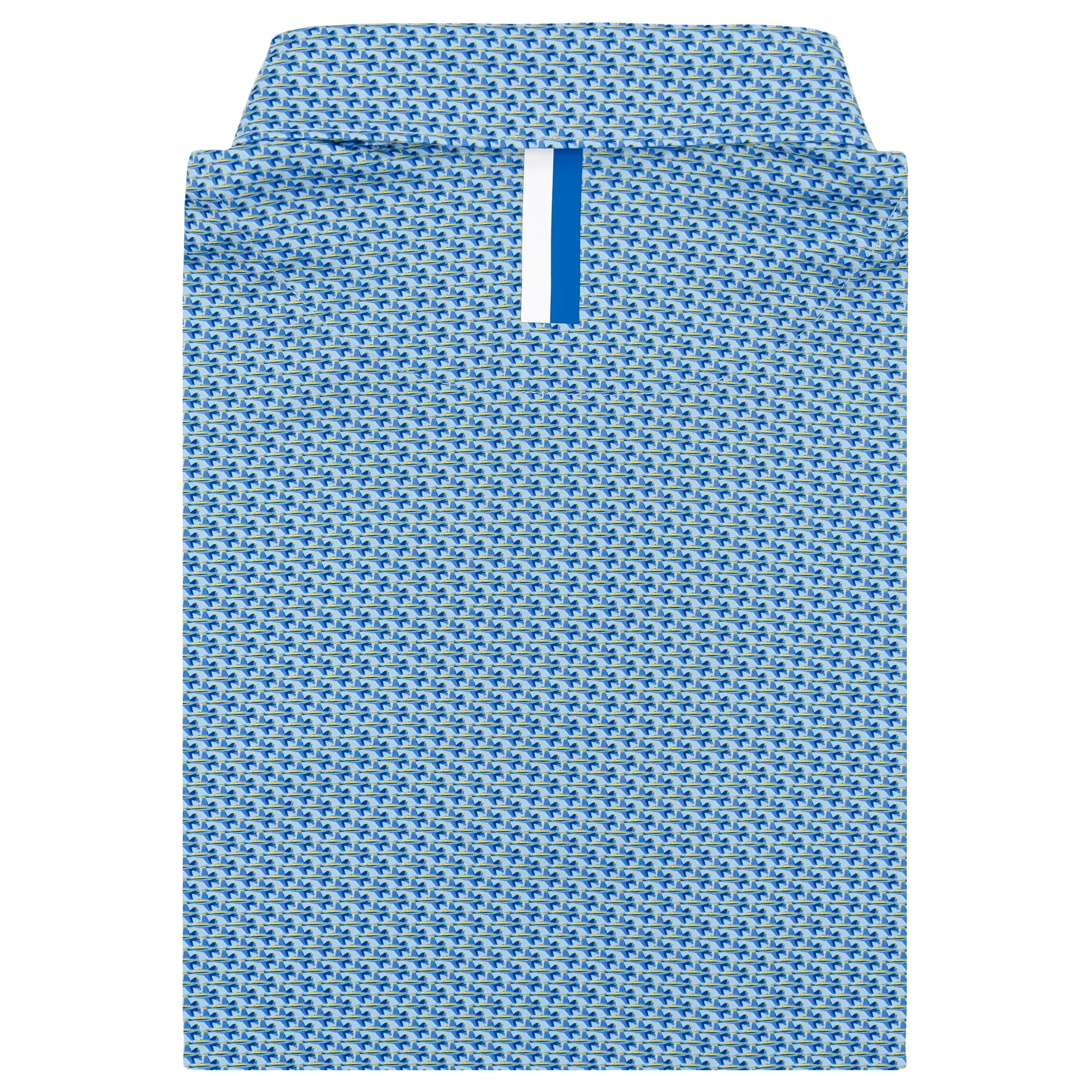 The Flyover | Performance Polo | The Flyover - Icy Blue - Image 2