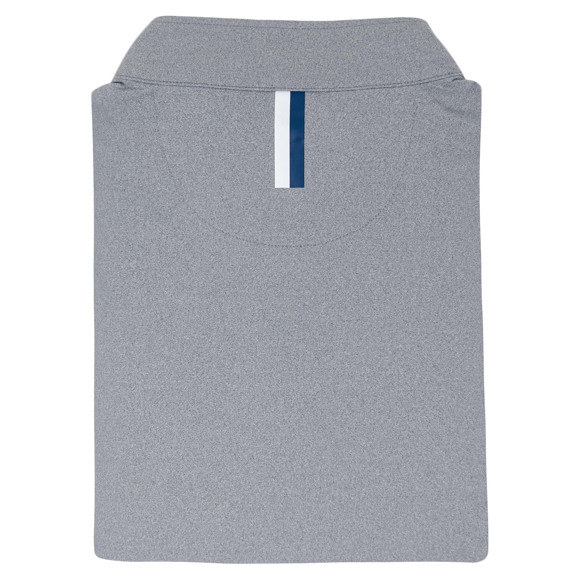 Heather Performance Q-Zip | Heather - Glacier Grey/White - Image 2