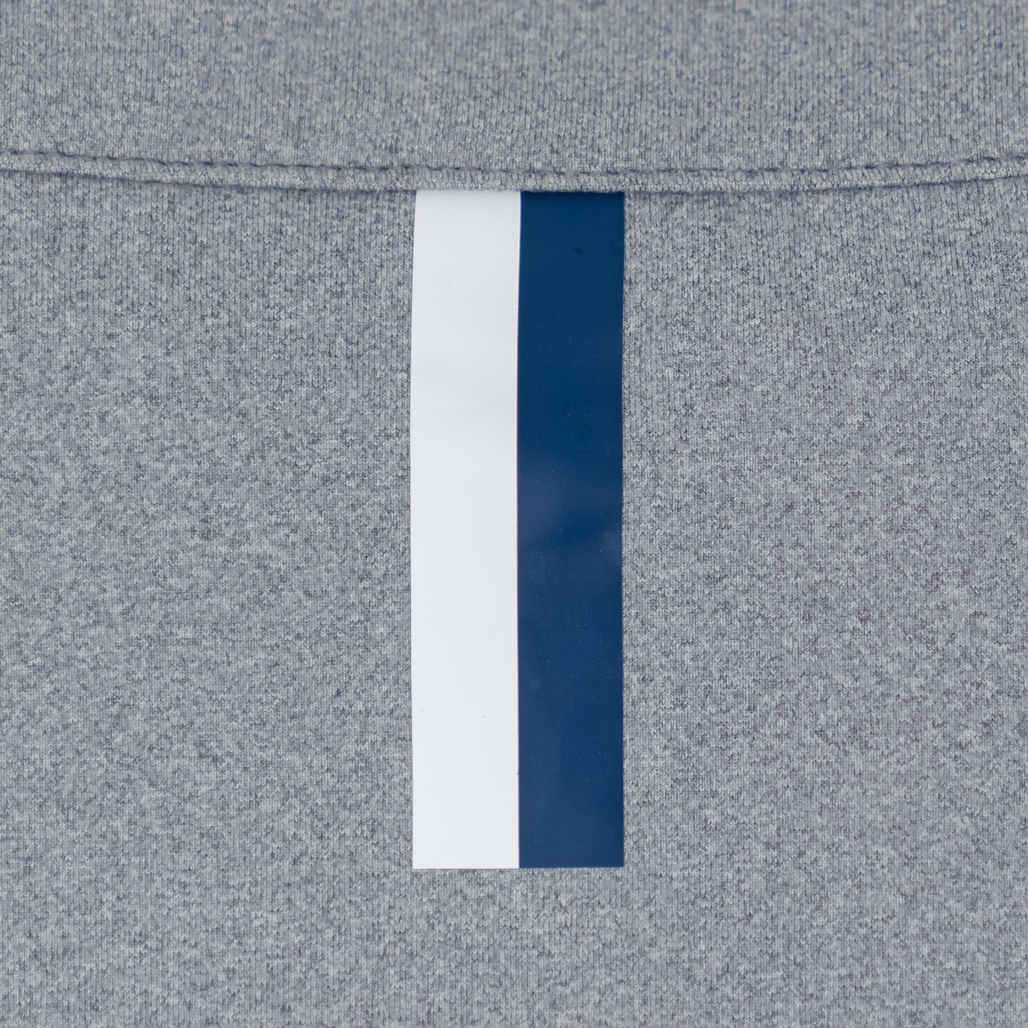 Heather Performance Q-Zip | Heather - Glacier Grey/White - Image 4