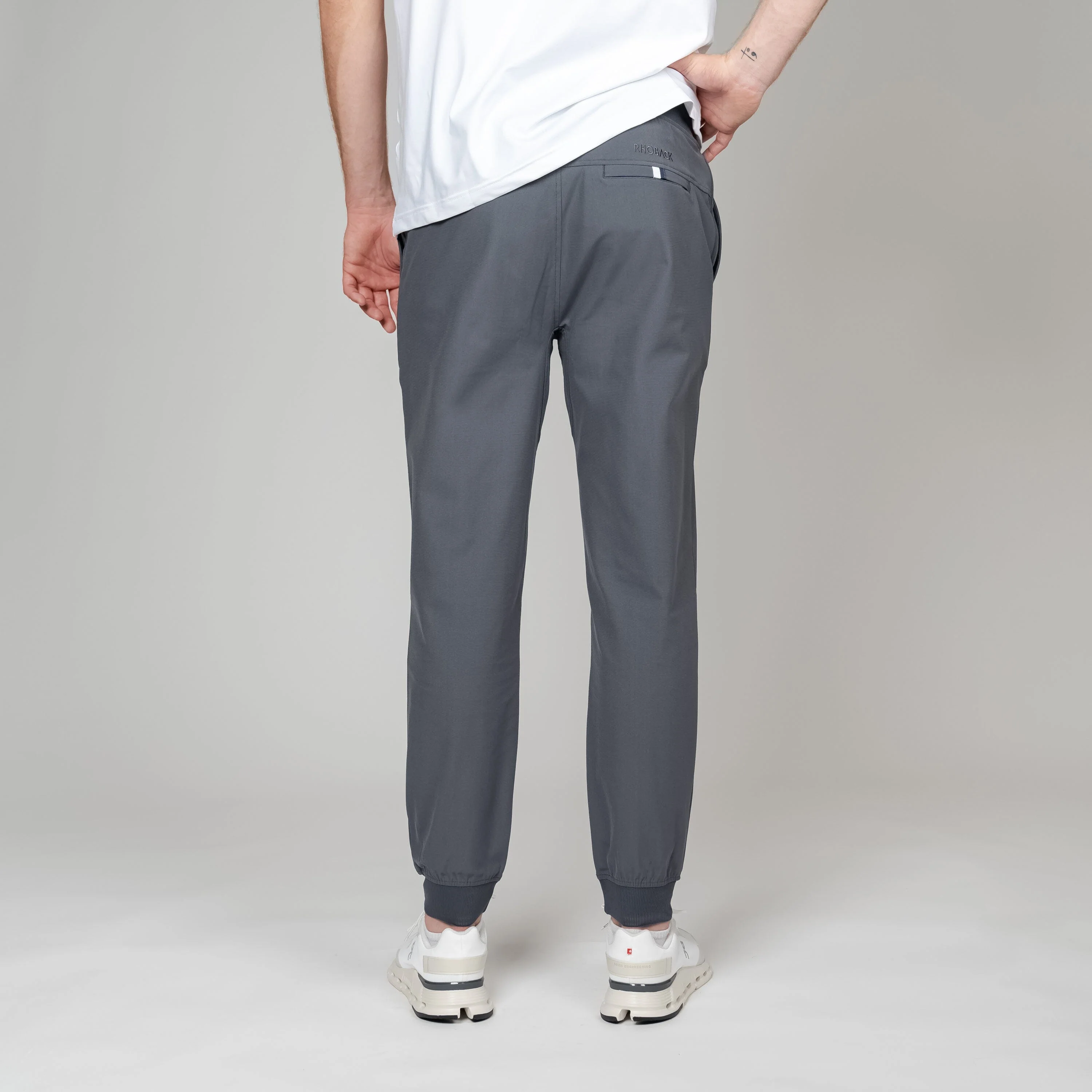 Delta Performance Jogger | Solid - Charcoal Grey - Image 2