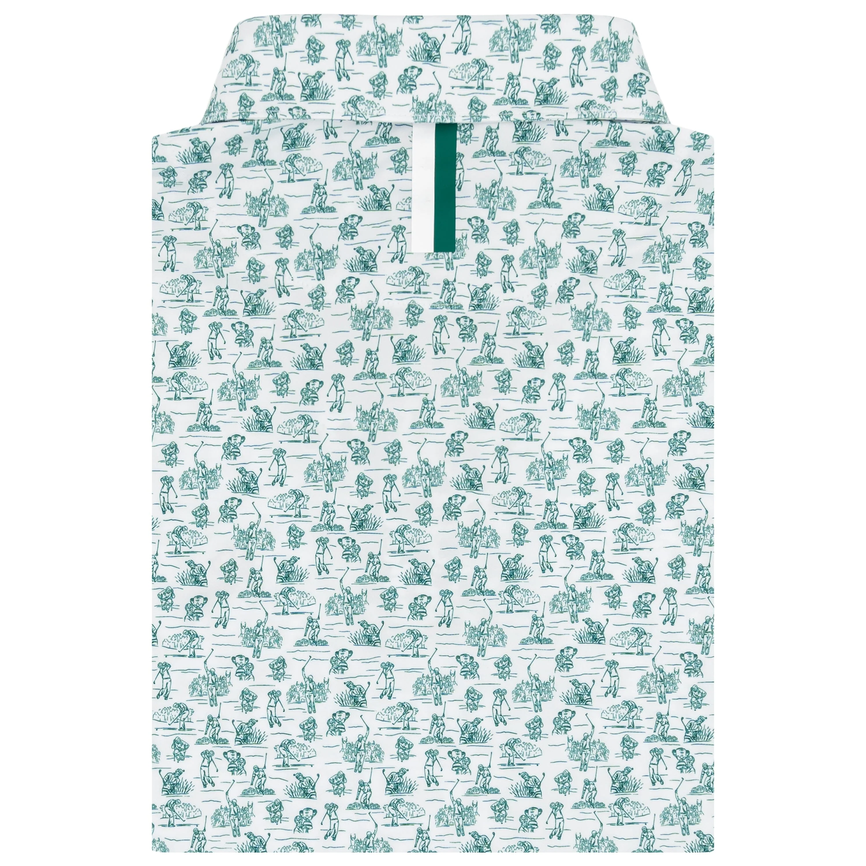 The Jack™ | Performance Polo | The Jack™ - White/Fairway Green - Image 2