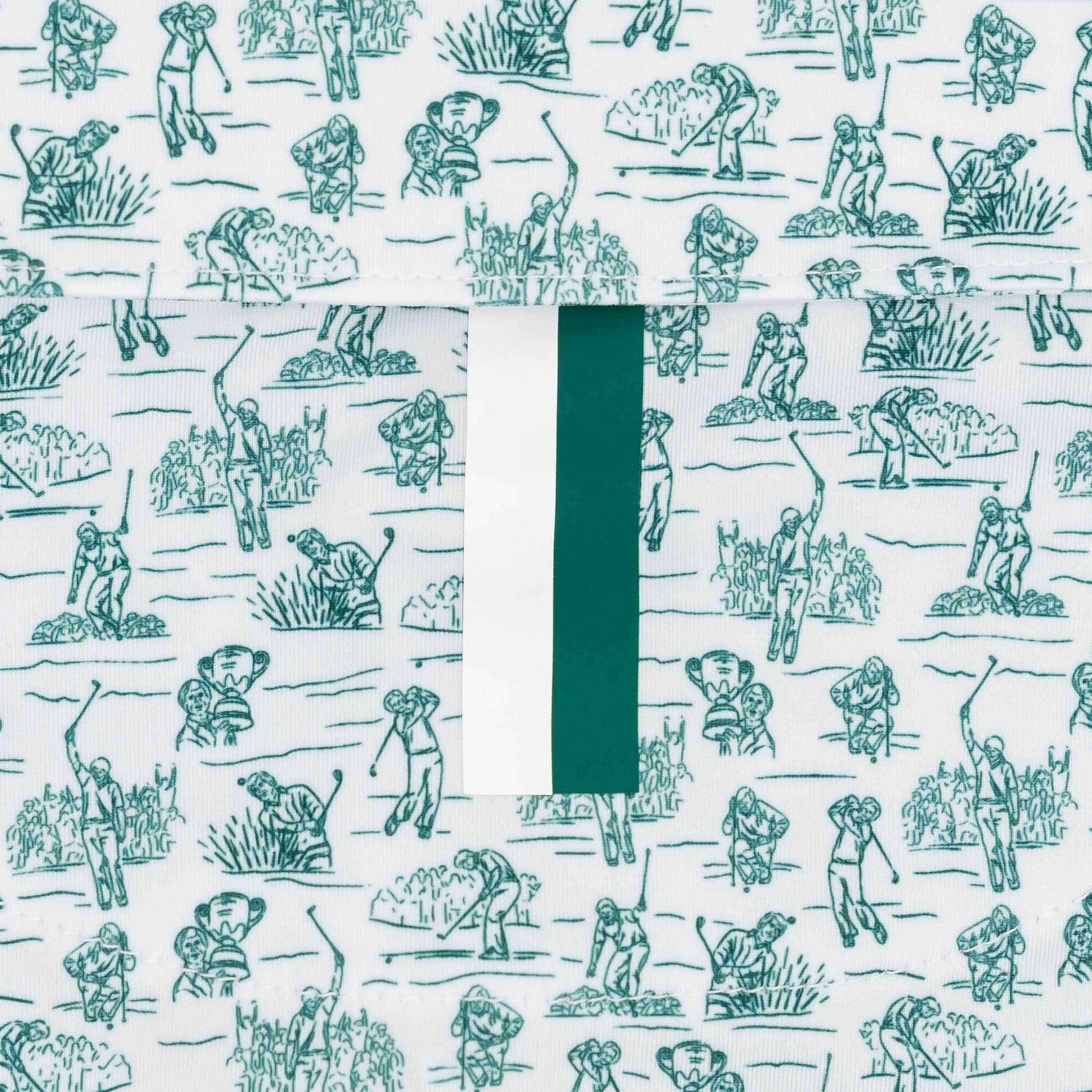 The Jack™ | Performance Polo | The Jack™ - White/Fairway Green - Image 4