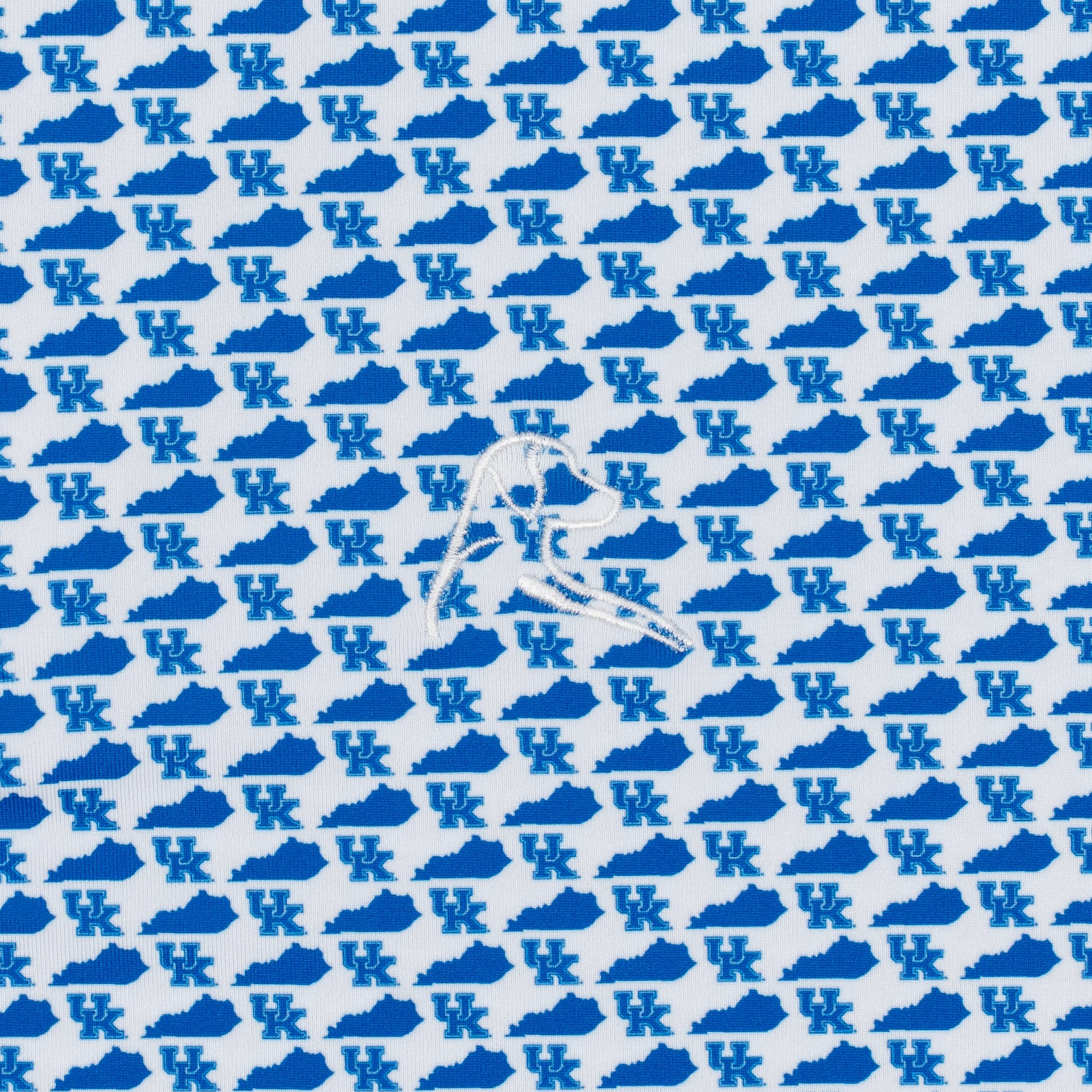 The Kentucky Wildcats™ | Collegiate Polo | The Kentucky Wildcats™ - White/Azure Blue - Image 3