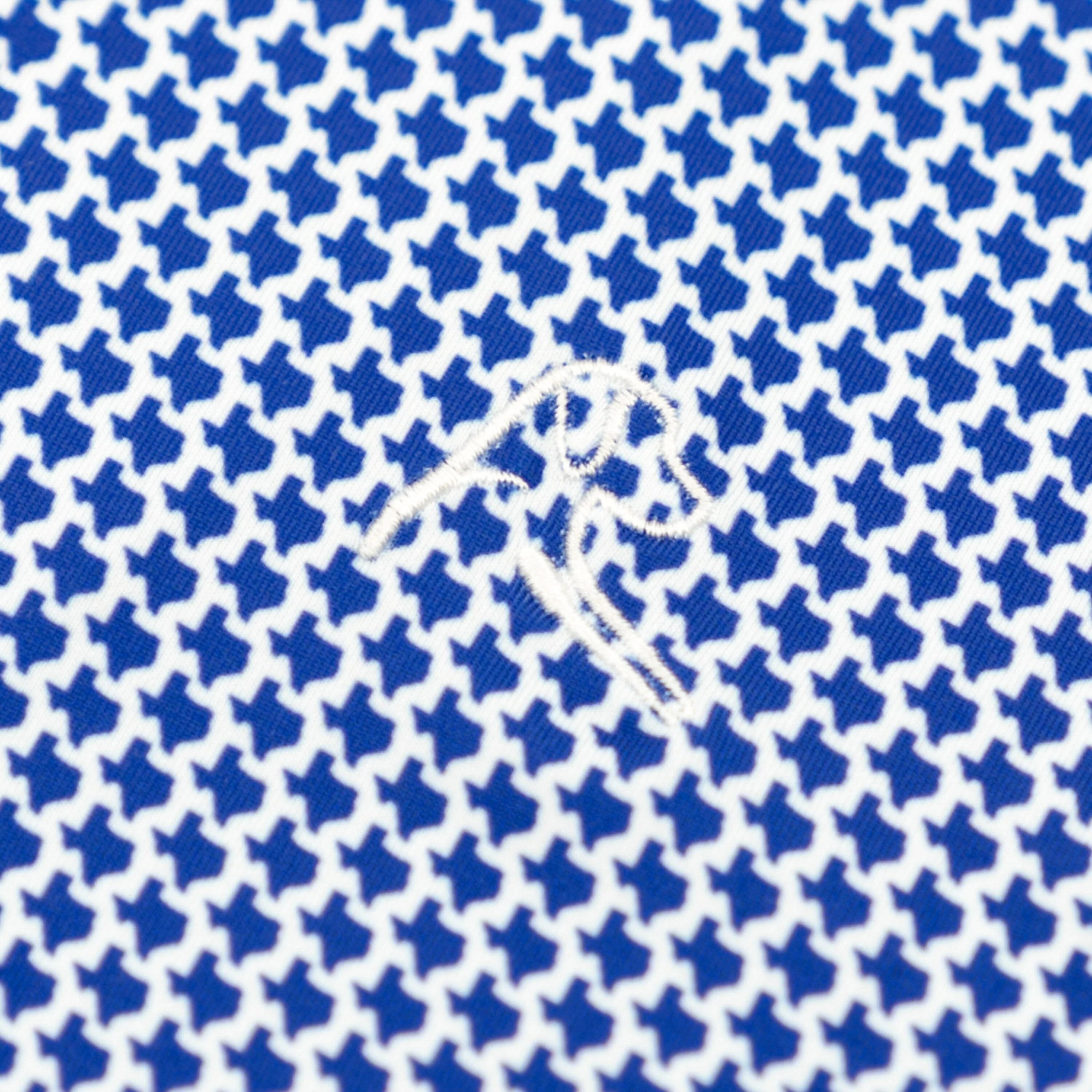 The Lil' Don't Mess | Performance Polo | The Don't Mess - Ocean Blue/White - Image 3