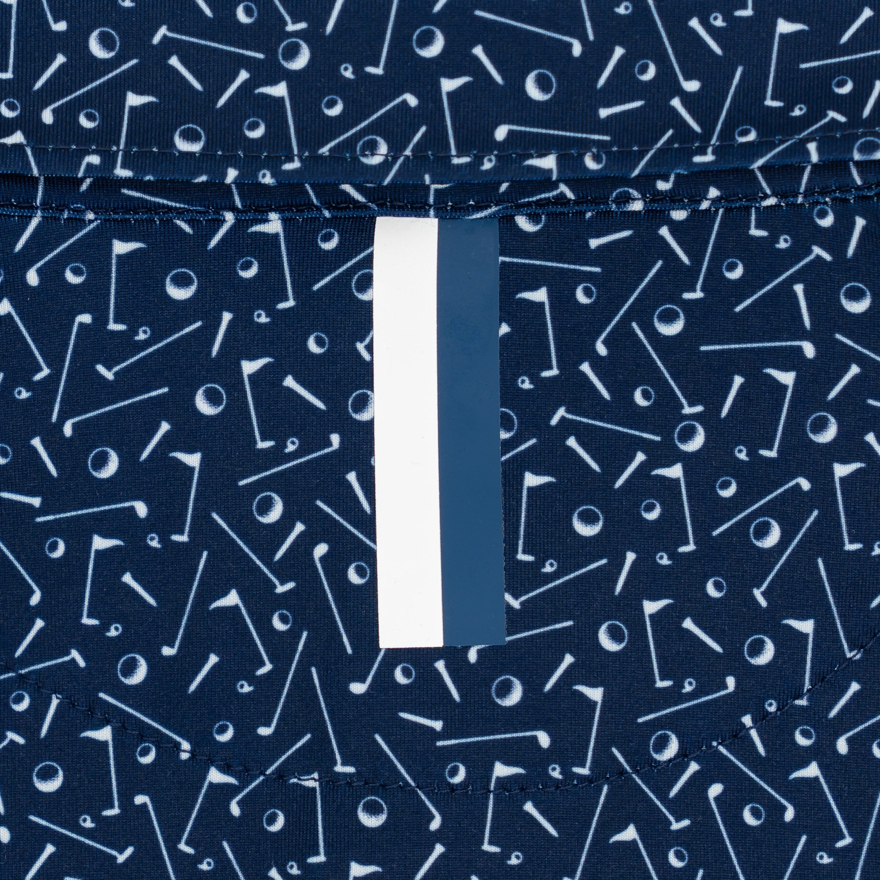 The Lil' Mulligan | Performance Polo | The Mulligan - Admiral Navy/White - Image 4