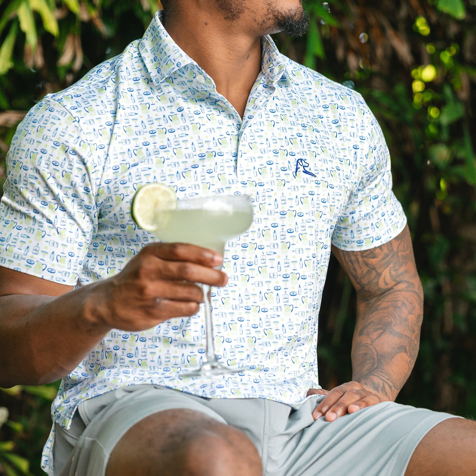 The Margarita | Performance Polo | The Margarita - White - Image 5
