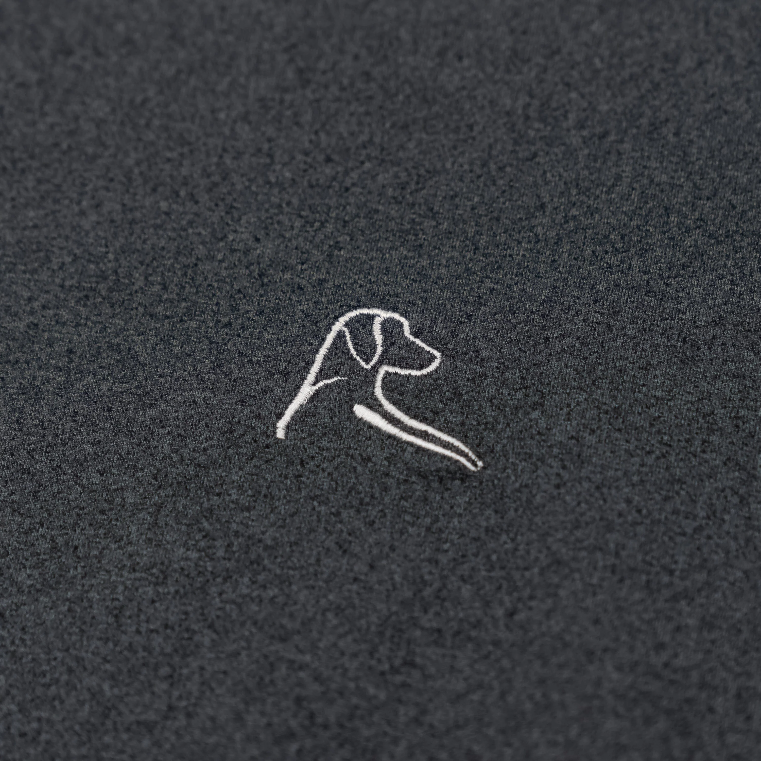 Heather Performance Q-Zip | Heather - Mason Grey/Boulder Grey - Image 3