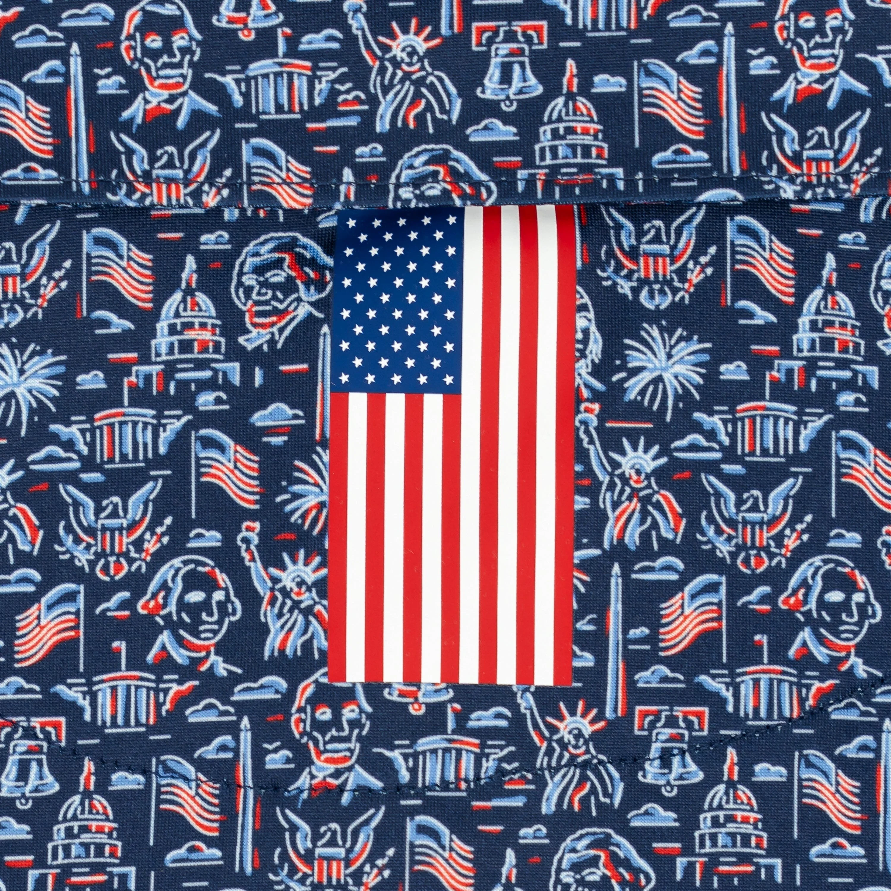 The American Icon | Performance Polo | The American Icon - Fleet Navy - USA - Image 4