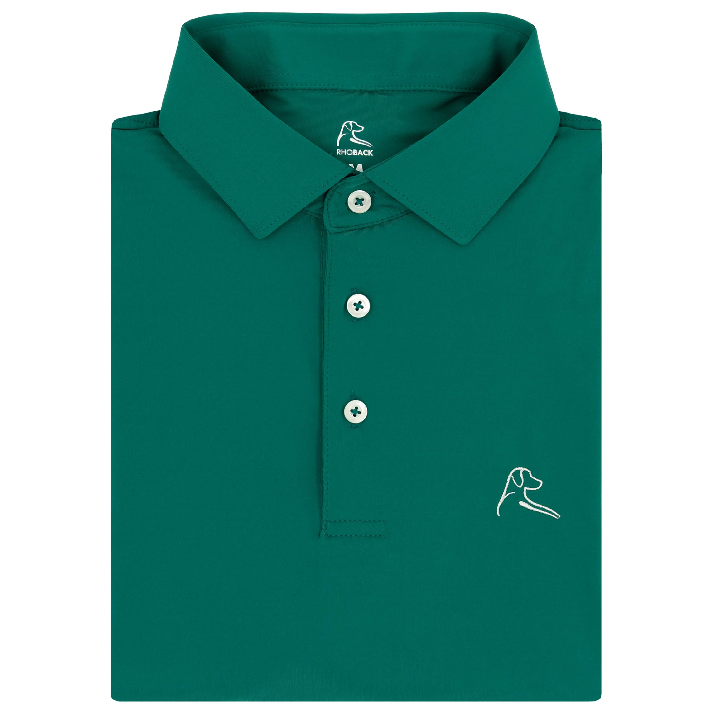 Solid | Performance Polo | Solid - Fairway Green