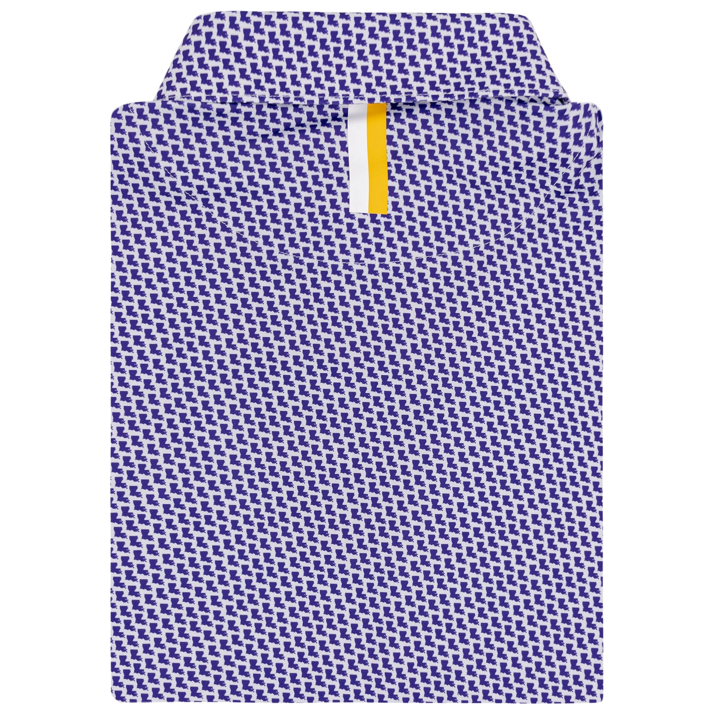 The Bayou | Performance Polo | The Bayou - Reauxback Purple/White - Image 2
