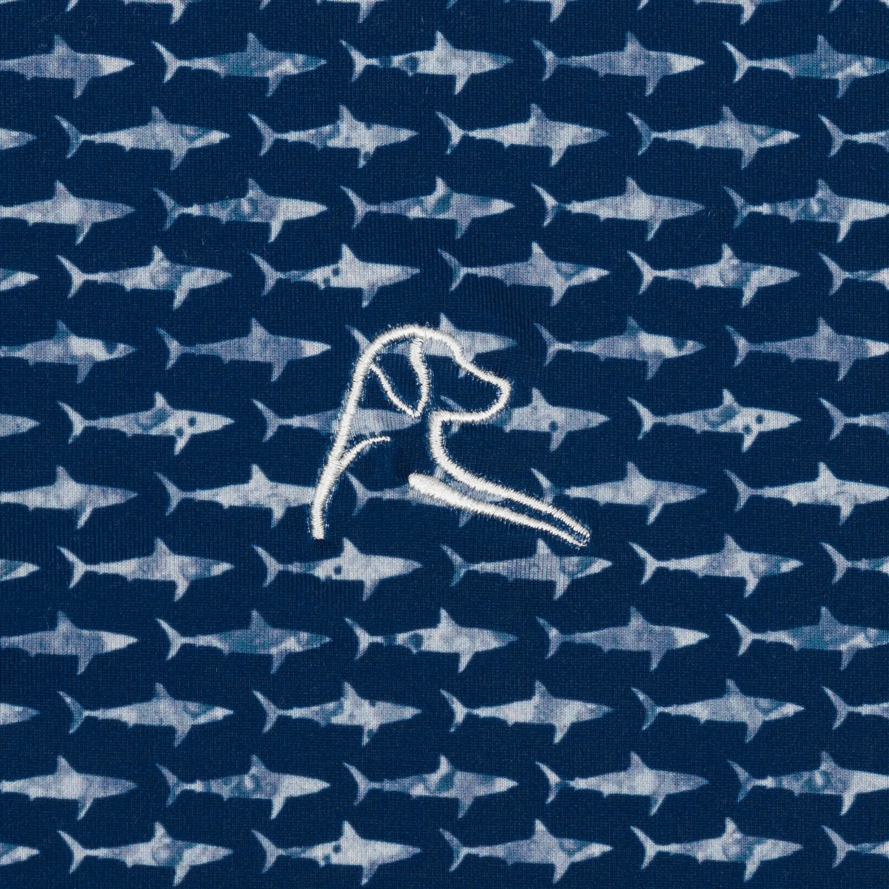 The Shark | Performance Polo | The Shark - Admiral Navy - Image 3