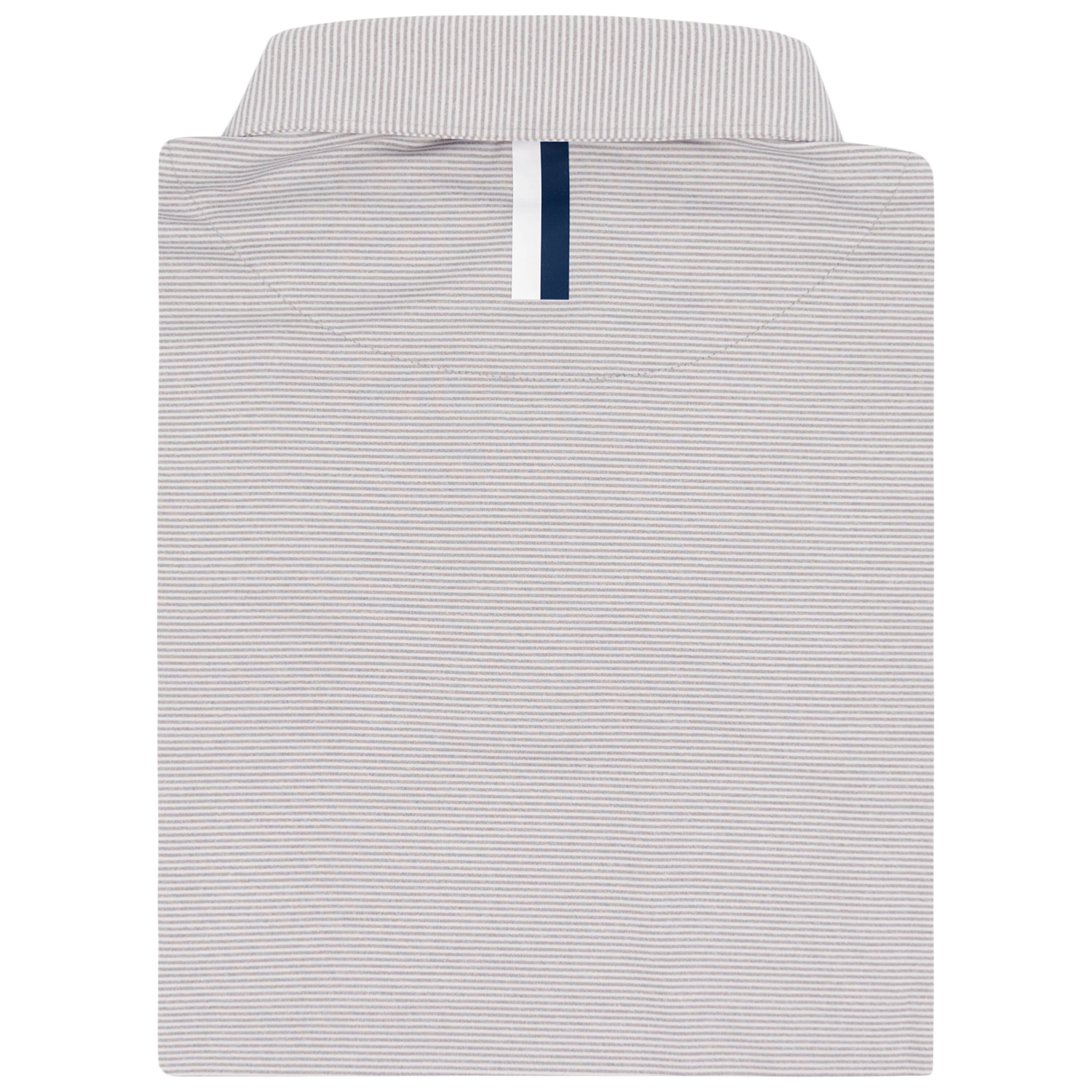 The Whaler Heather Stripe | Performance Polo | The Whaler Heather Stripe - Lunar Grey/White - Image 2