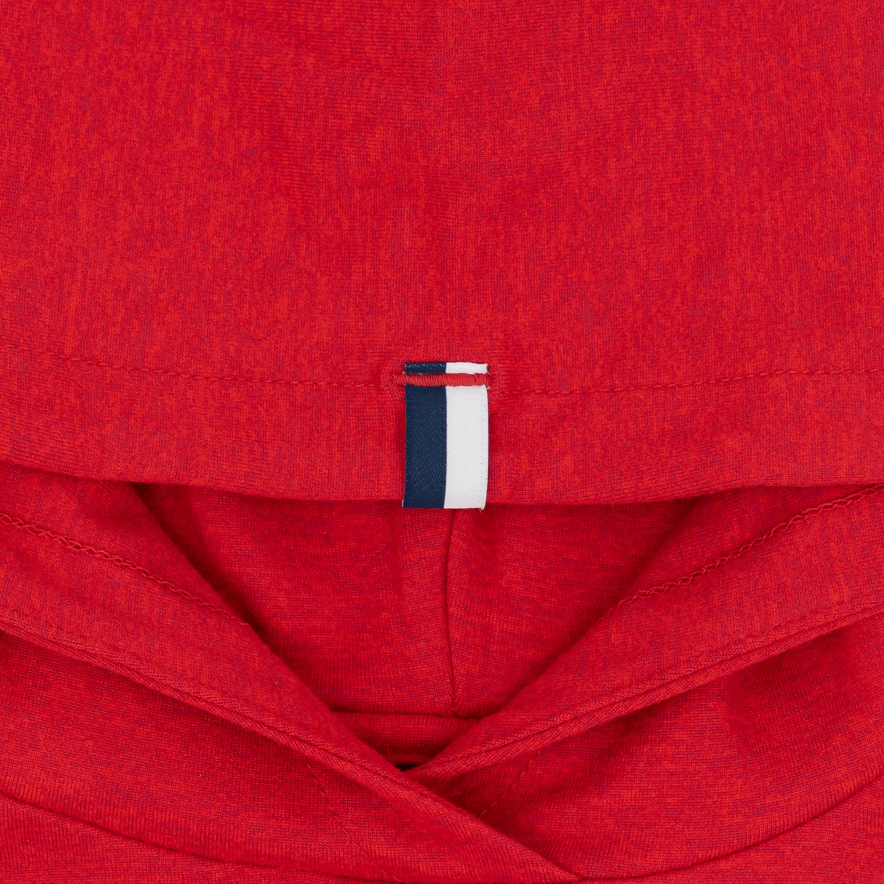 Lil' Hesi Performance Hoodie | Heather - Cardinal Red/Classic Red - Image 4
