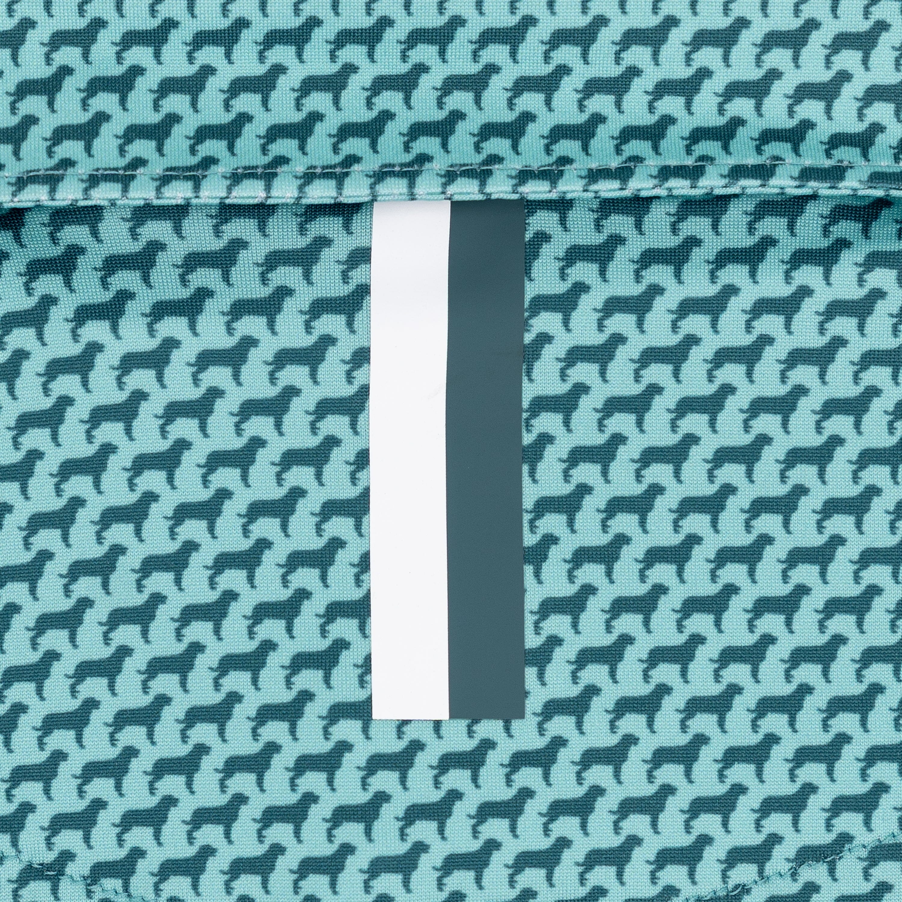 The Lil' Tail Wagger | Performance Polo | The Tail Wagger - Antigua Green/Jungle Green - Image 4