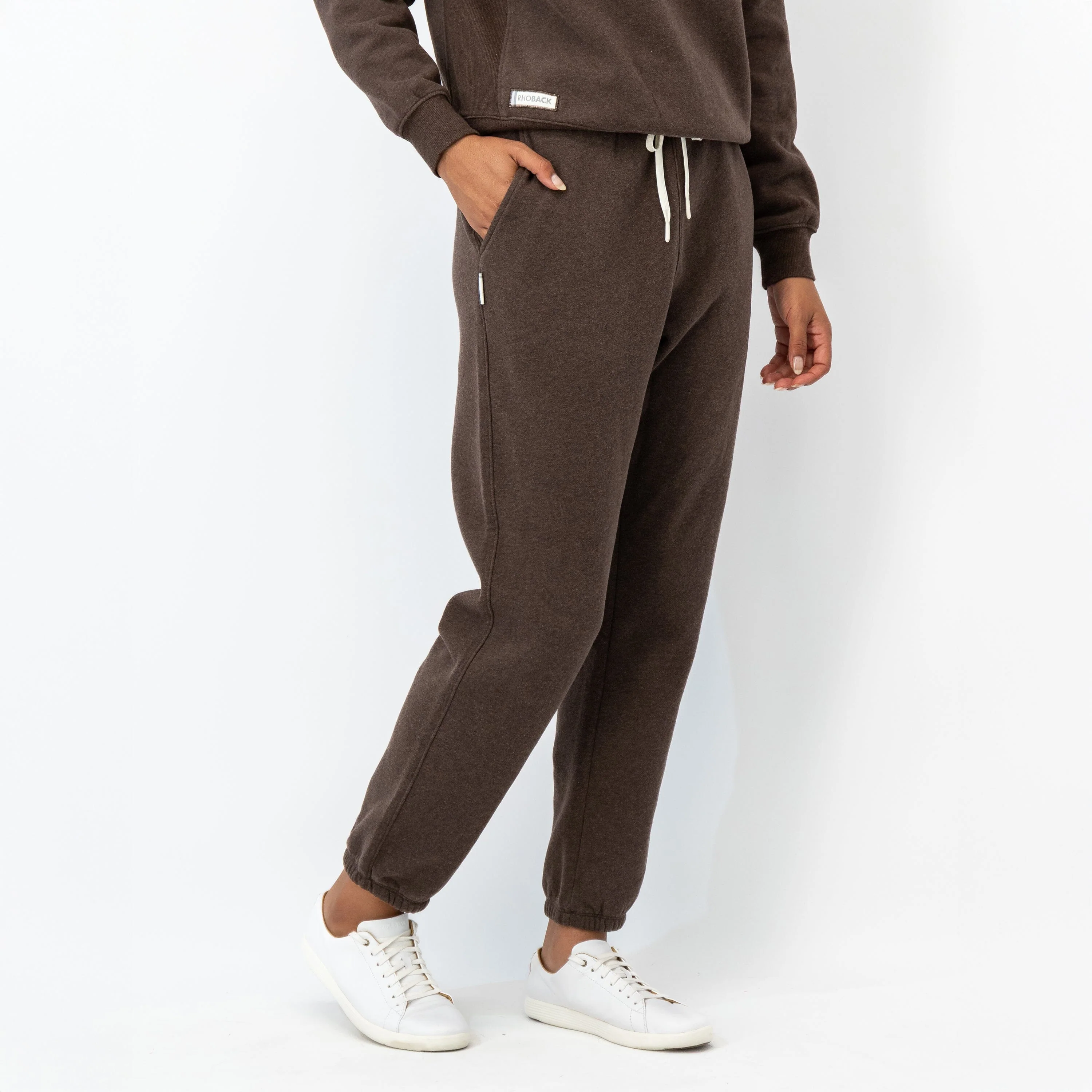 Ready Sweatpant | Heather - Cocoa (Women) - Image 3