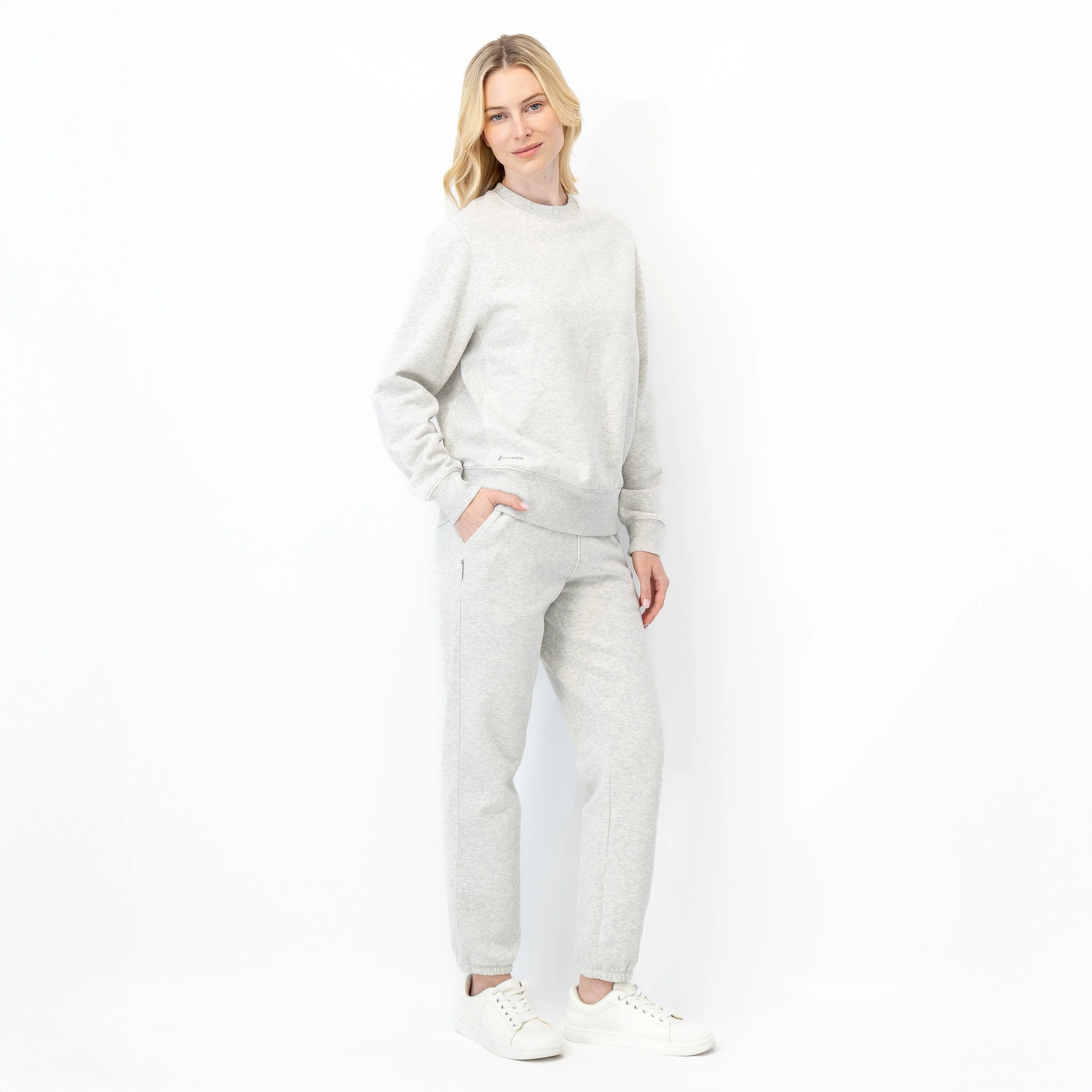 Ready Sweatpant | Heather - Ivory (Women) - Image 5