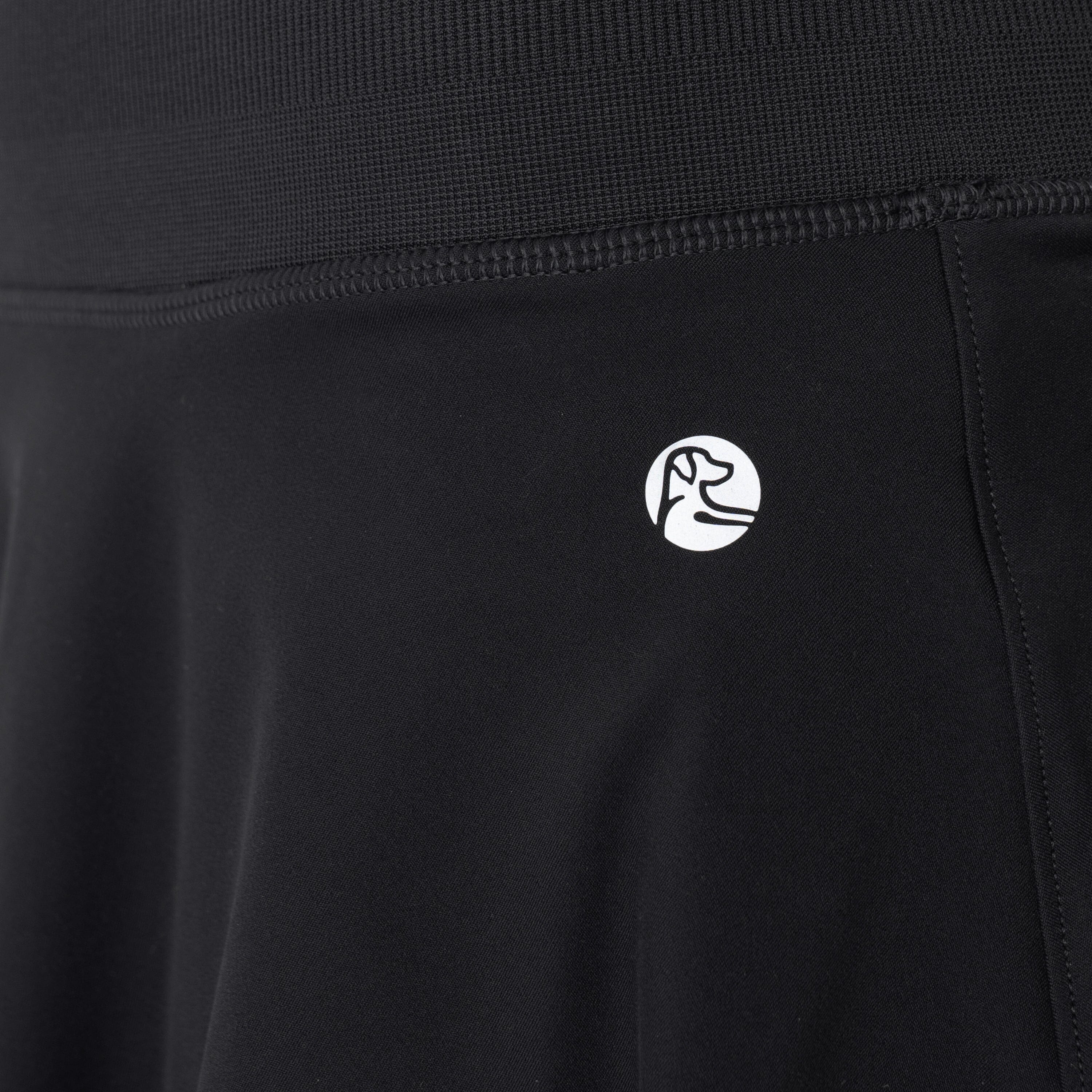 Sydney Tennis Skort | Solid - Midnight Black - Image 8