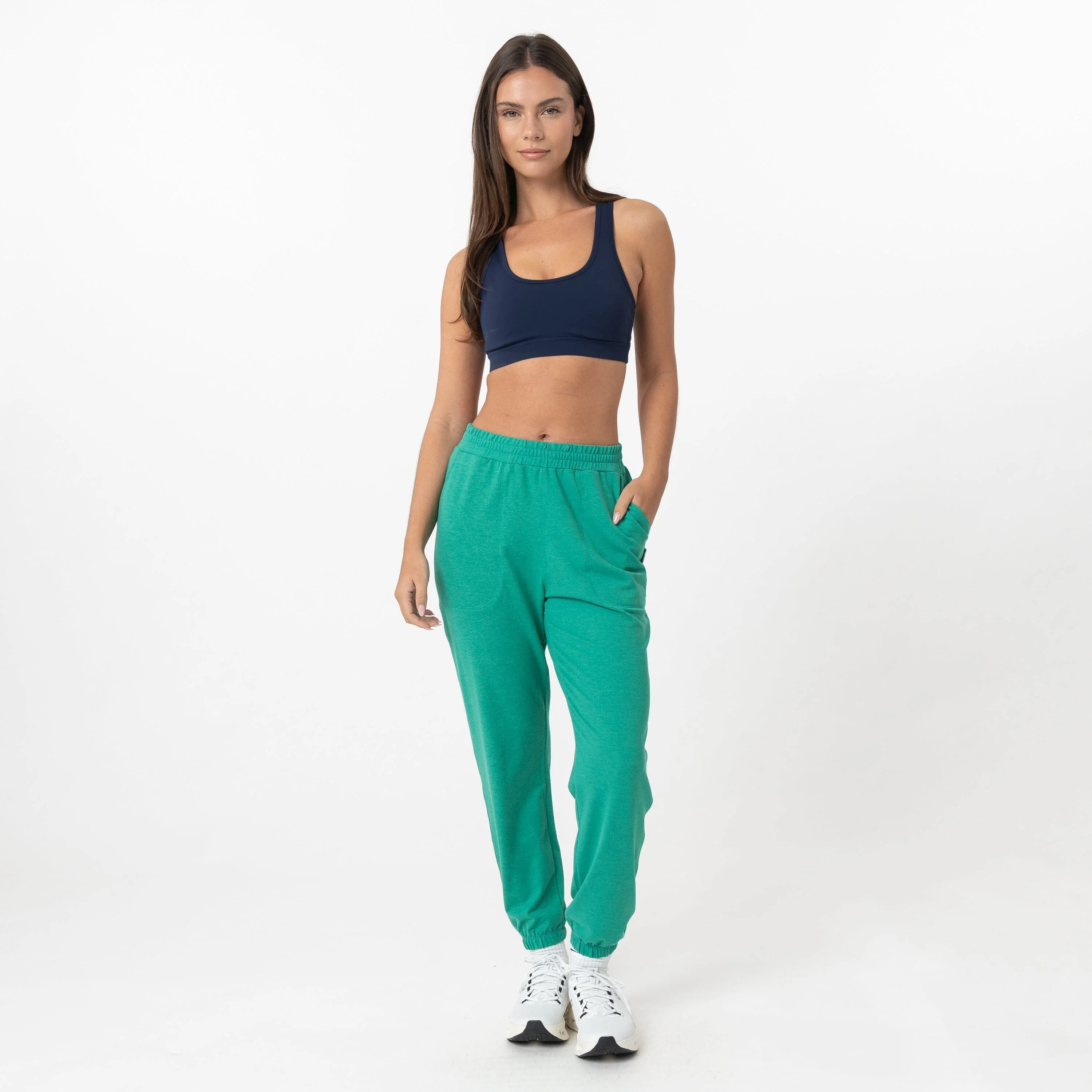 Tempo Ease Jogger | Heather - Lily Pad Green/Ultramarine Green - Image 5