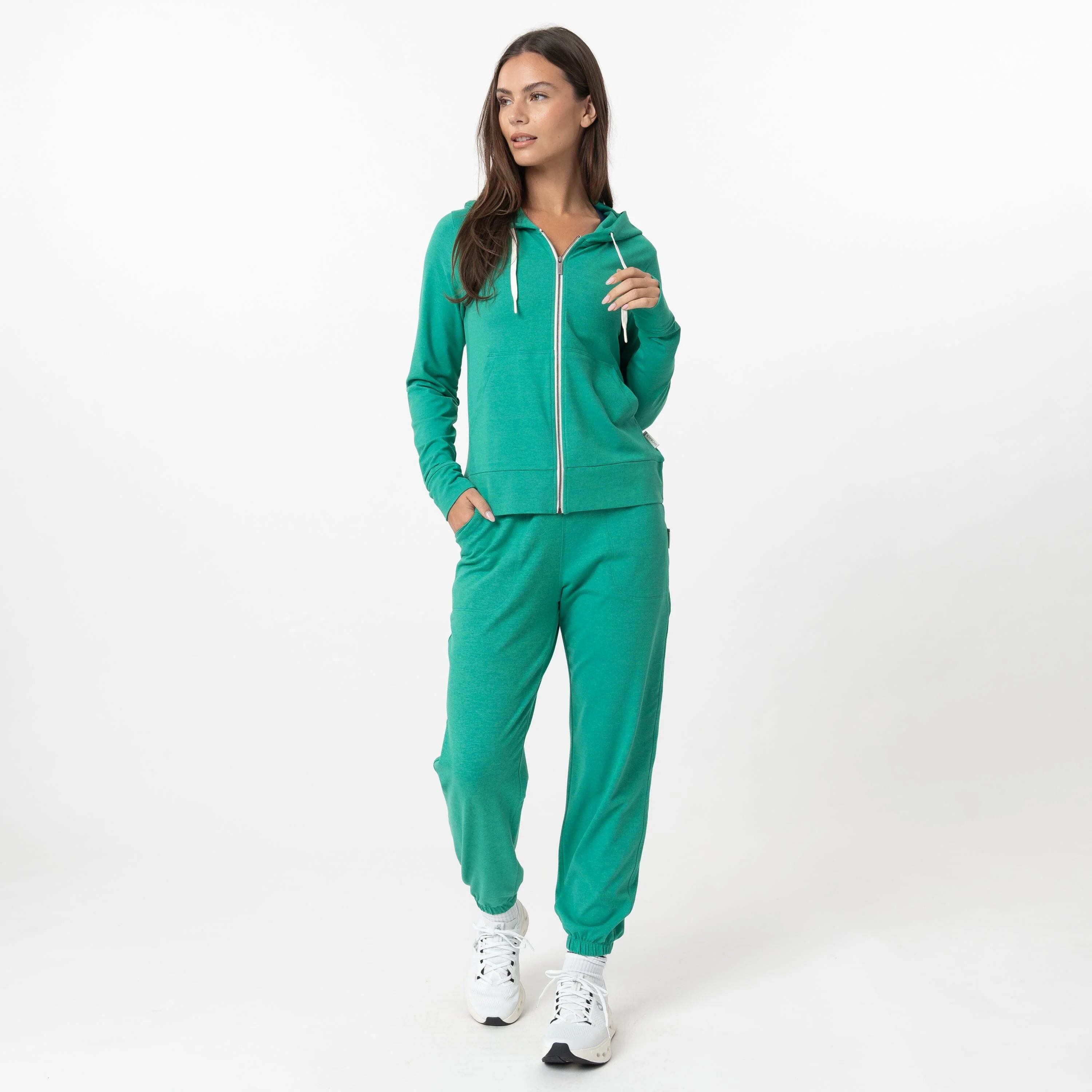 Tempo Ease Jogger | Heather - Lily Pad Green/Ultramarine Green - Image 6