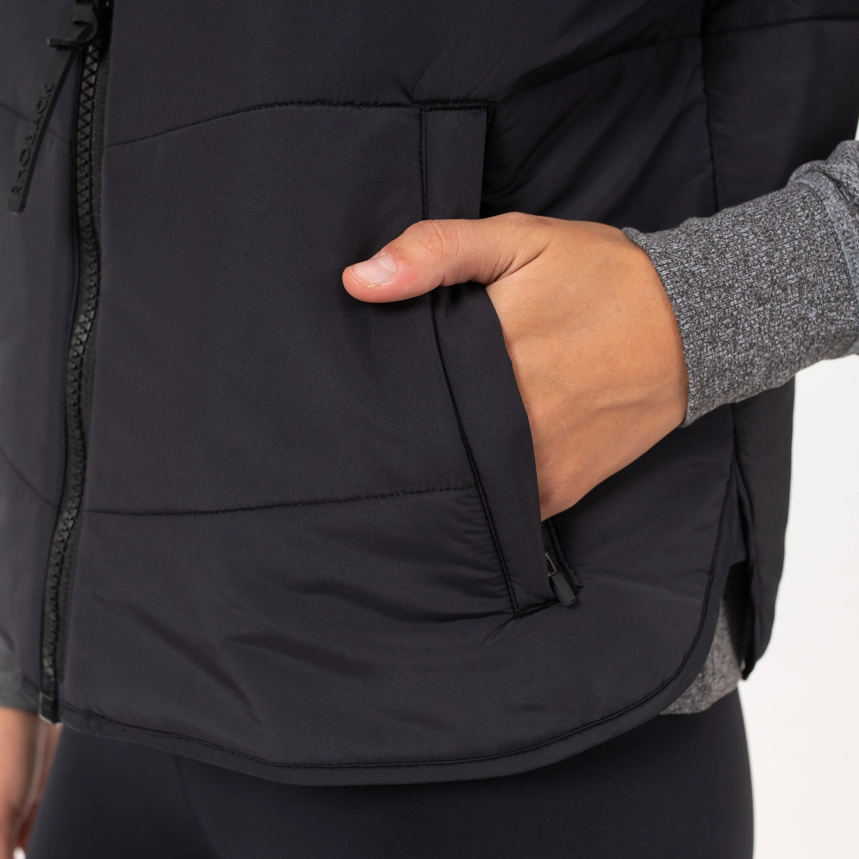 Cisco Insulated Vest | Solid - Black - Image 4